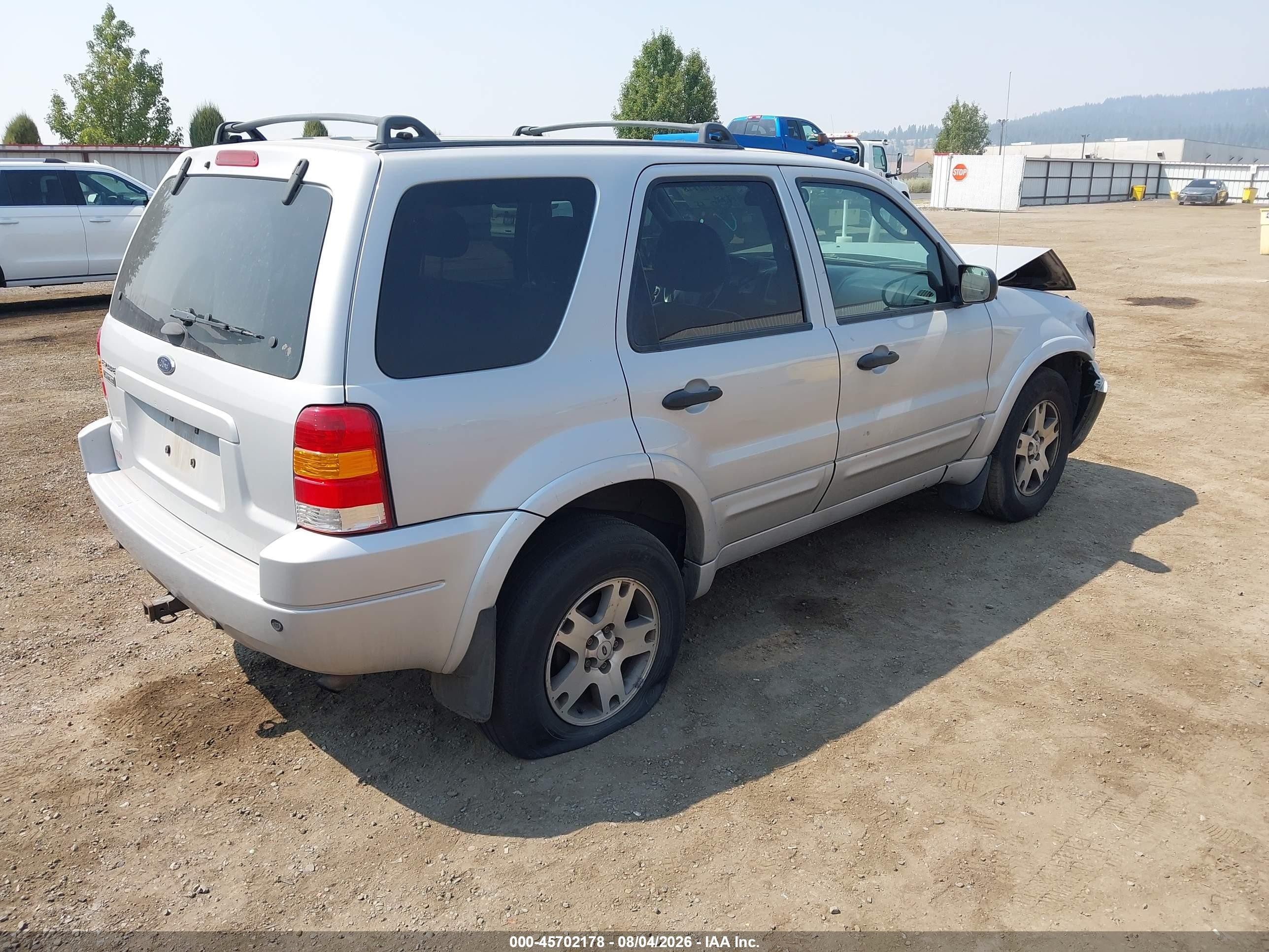 2004 Ford Escape Limited Серебряный vin: 1FMCU94144KA71250