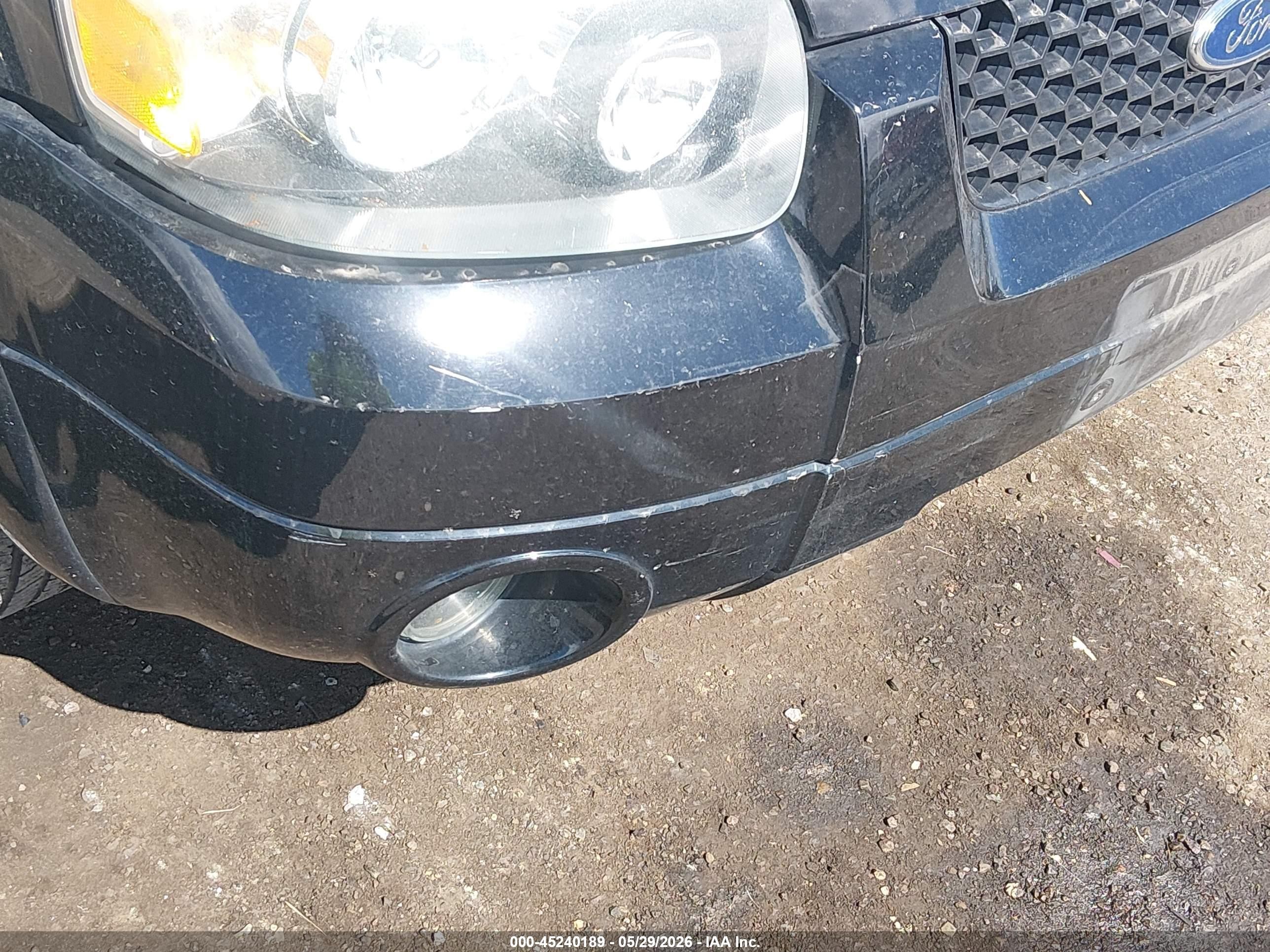 2005 Ford Escape Limited Black vin: 1FMCU94145KC29491