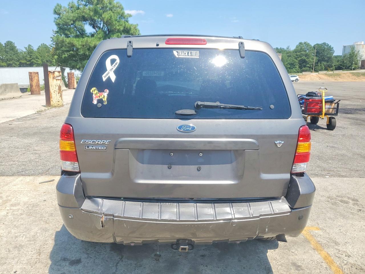 2005 Ford Escape Серый vin: 1FMCU94145KE09103