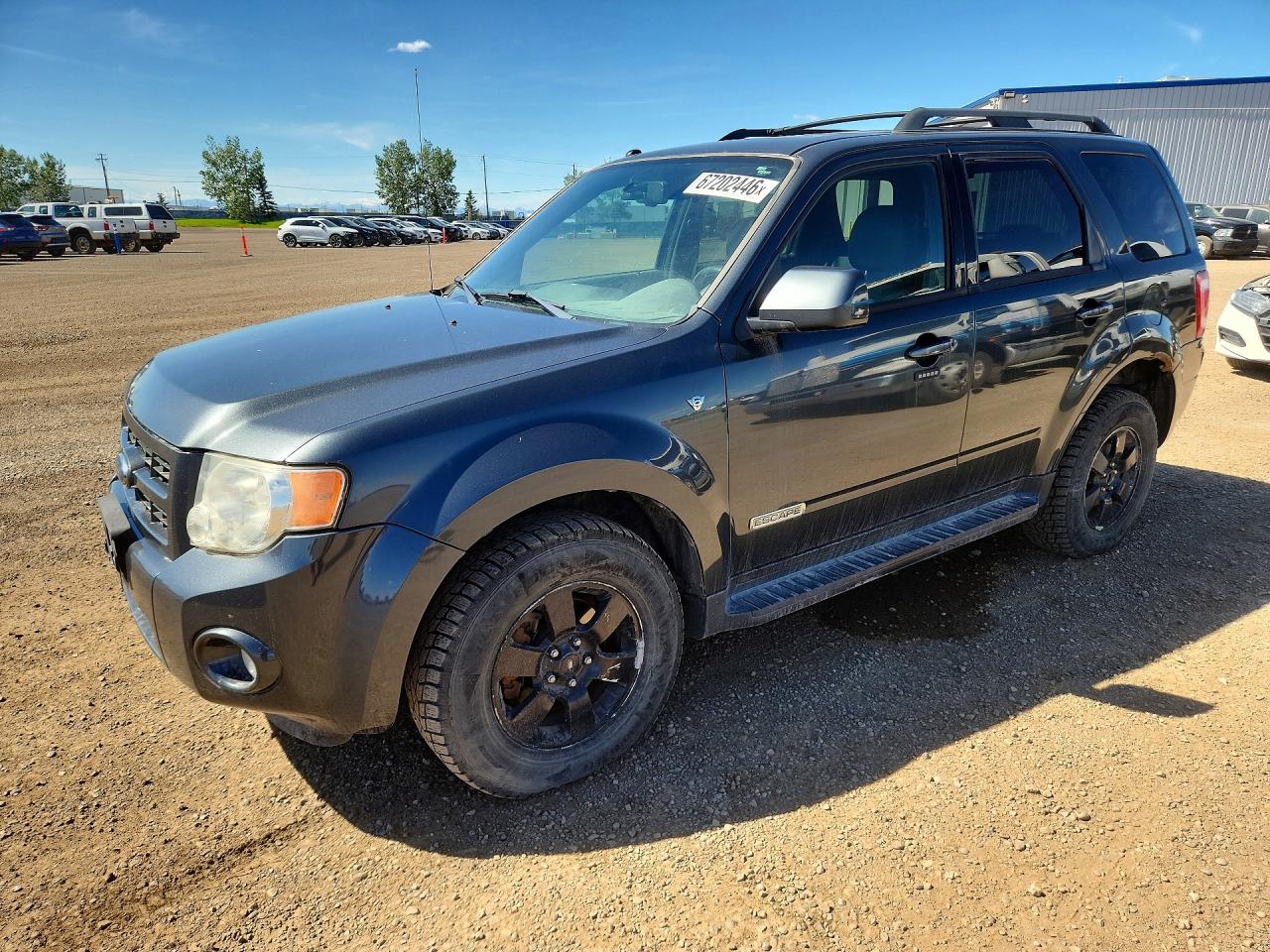 2008 Ford Escape Limited Charcoal vin: 1FMCU94148KA69469