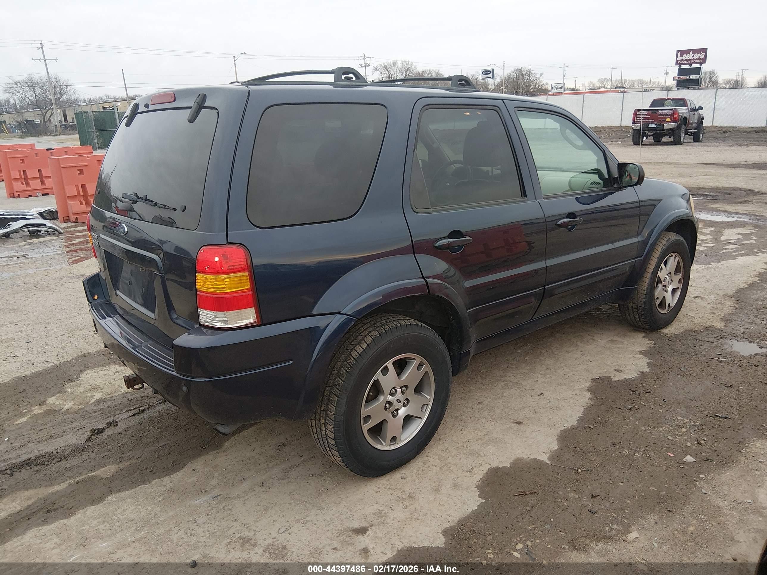 2004 Ford Escape Limited Blue vin: 1FMCU94154KB10573