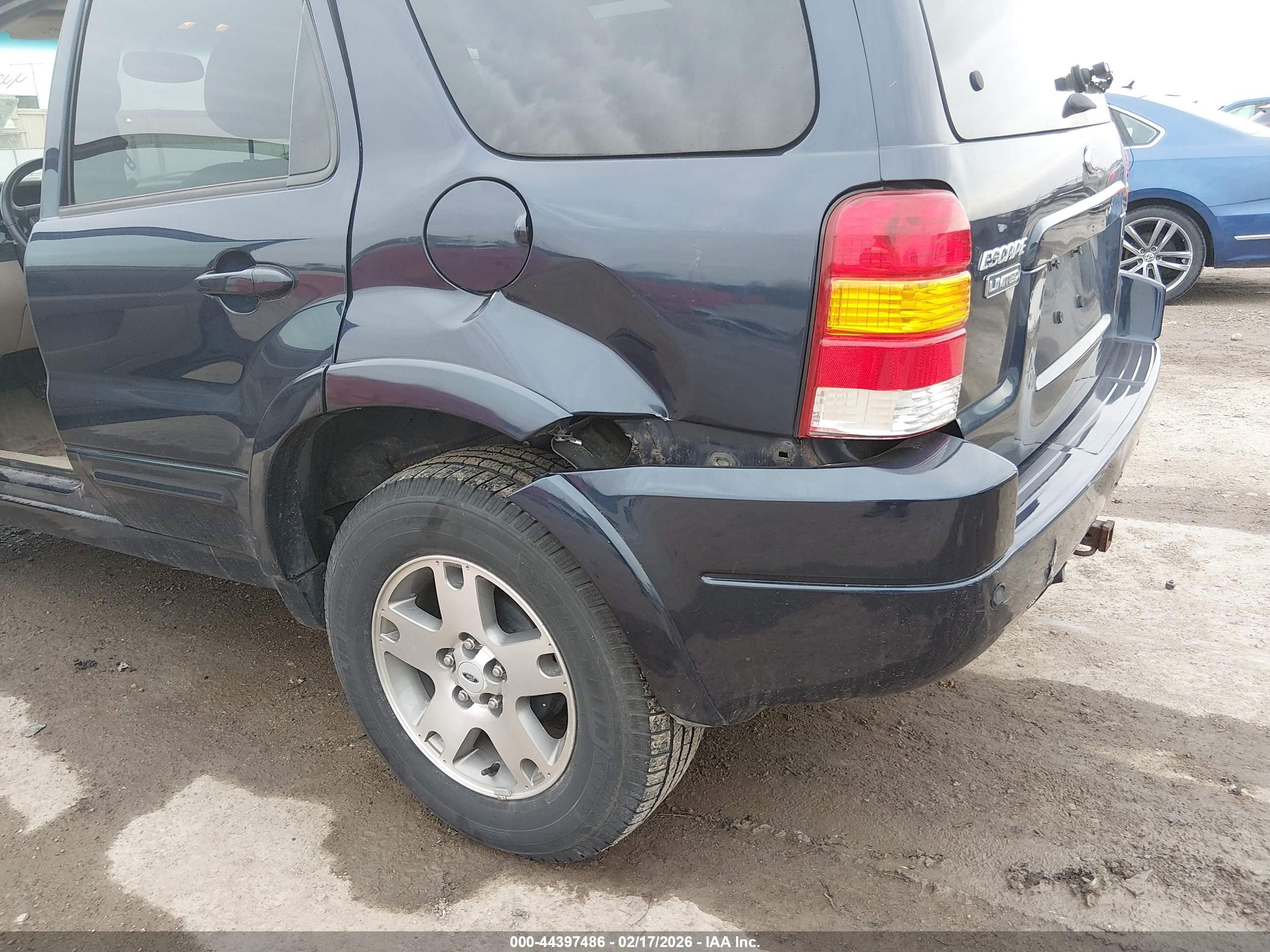 2004 Ford Escape Limited Blue vin: 1FMCU94154KB10573