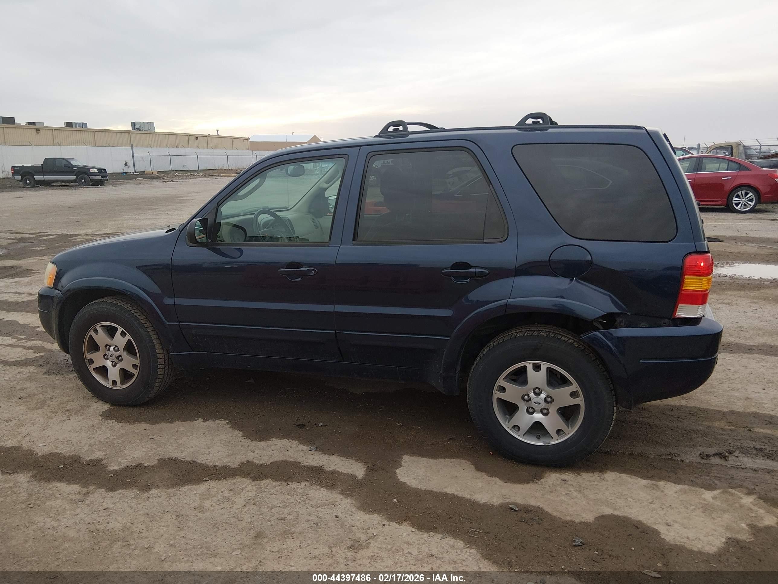2004 Ford Escape Limited Blue vin: 1FMCU94154KB10573