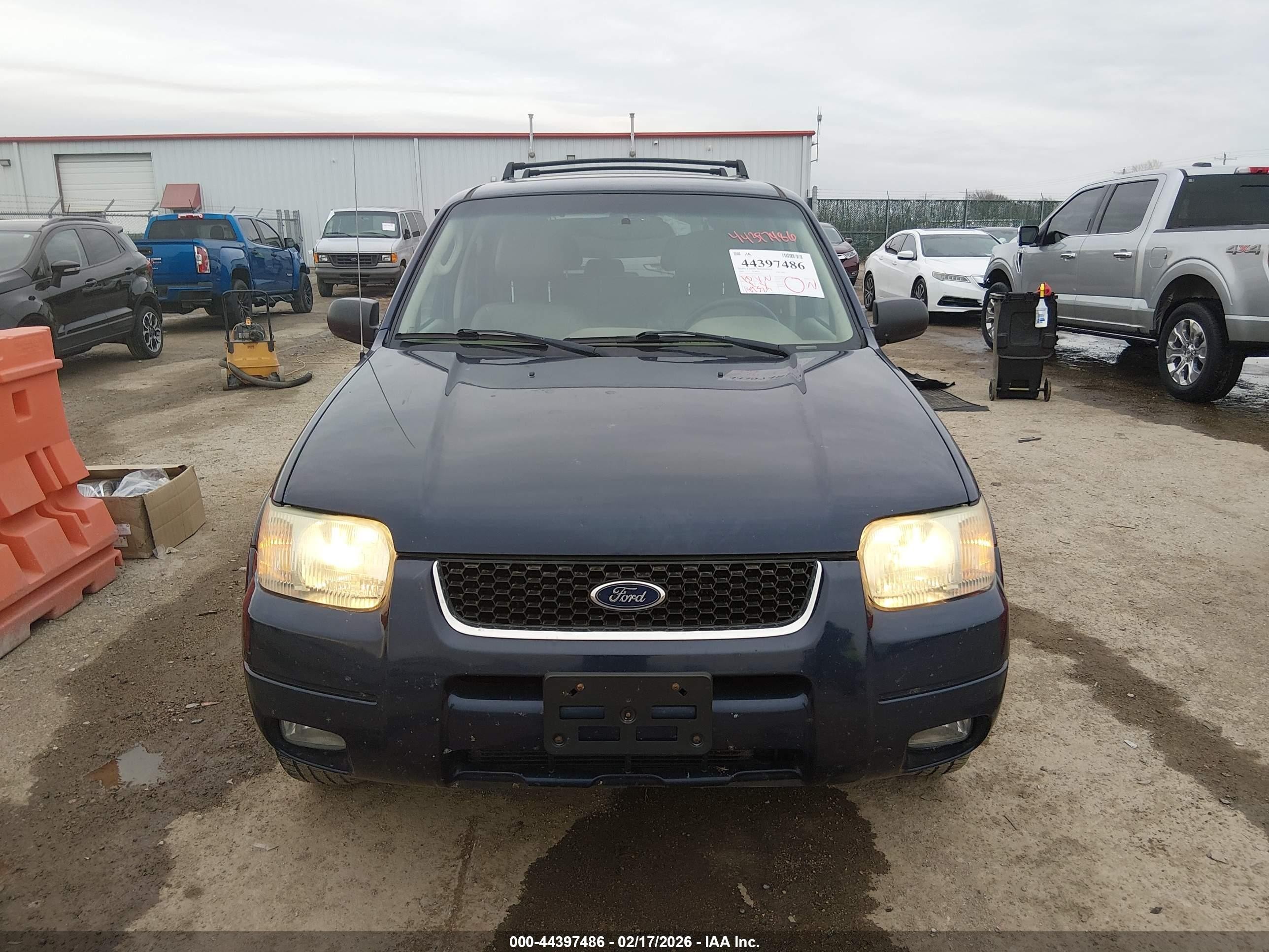 2004 Ford Escape Limited Blue vin: 1FMCU94154KB10573