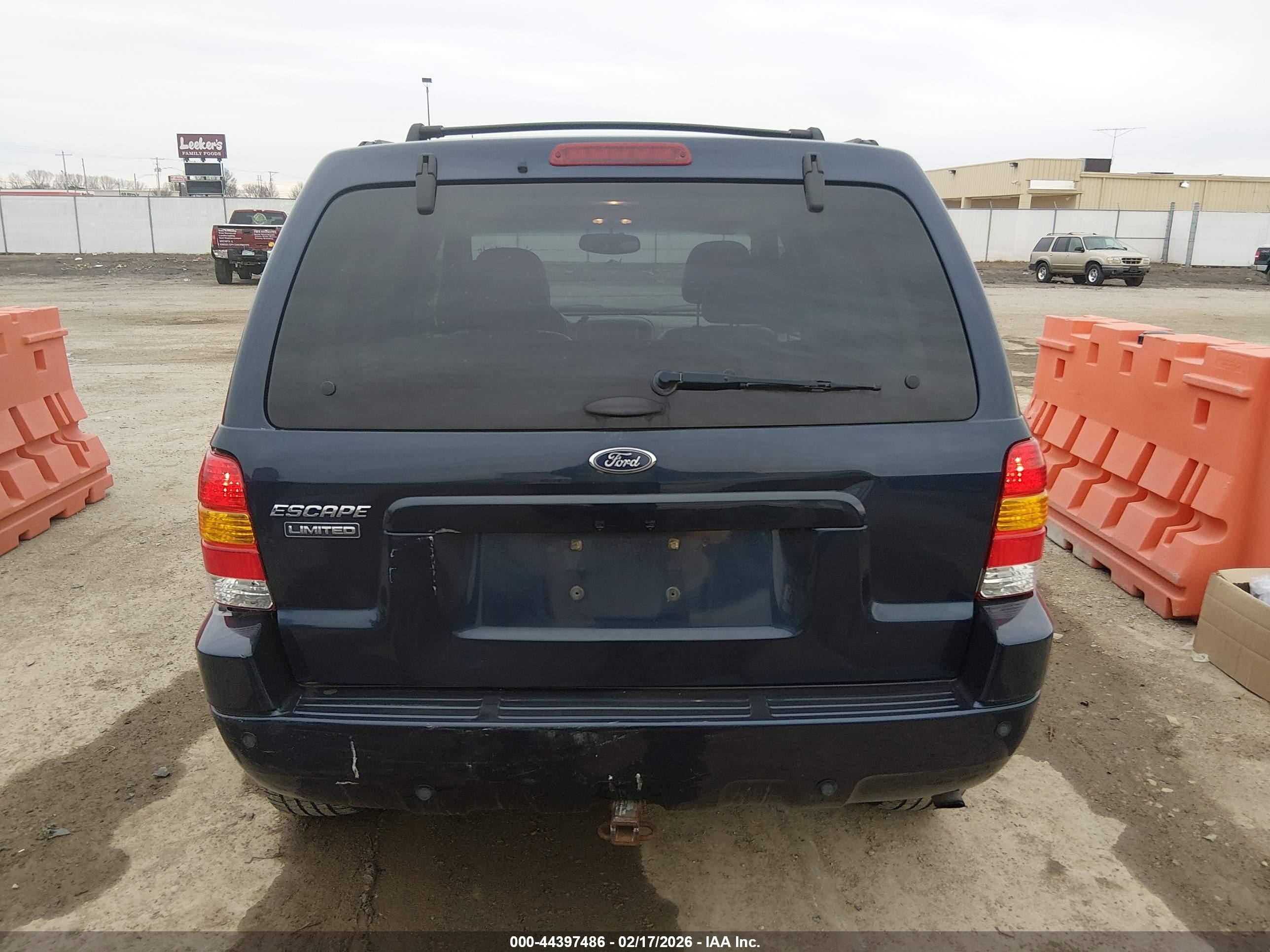 2004 Ford Escape Limited Blue vin: 1FMCU94154KB10573