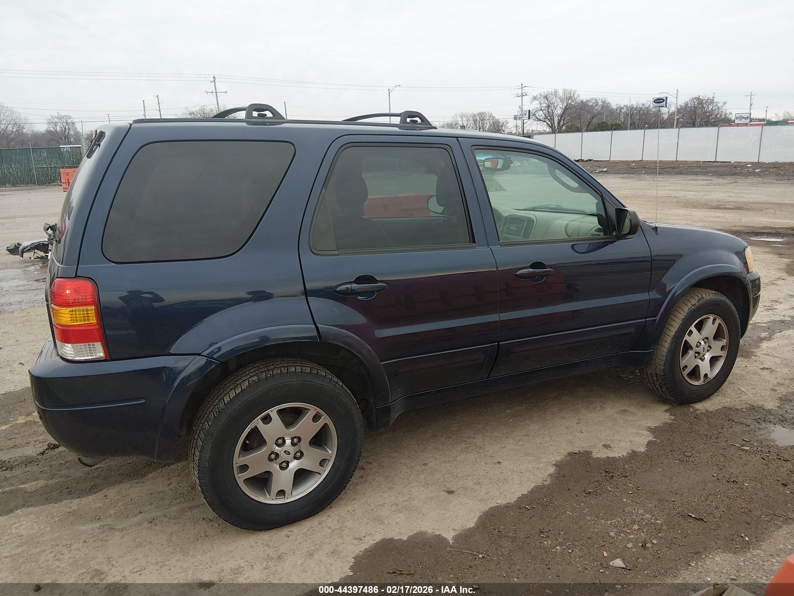 2004 Ford Escape Limited Blue vin: 1FMCU94154KB10573
