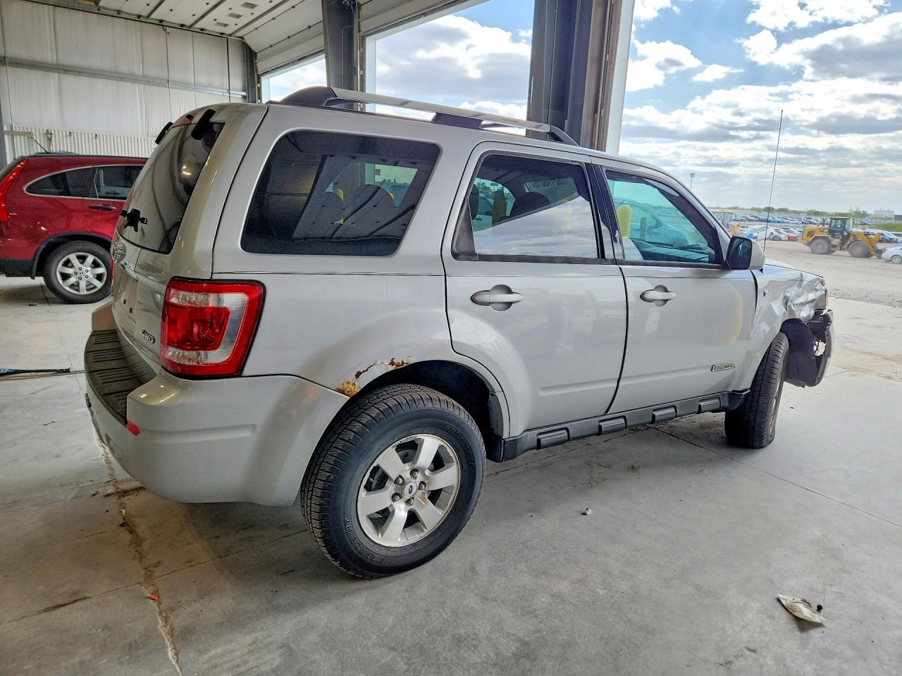 2008 Ford Escape Limited Серебряный vin: 1FMCU94158KB01653
