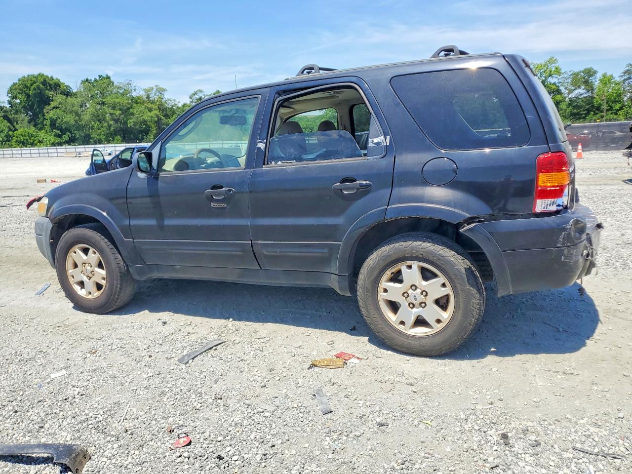 2006 Ford Escape Limited Black vin: 1FMCU94166KB47344