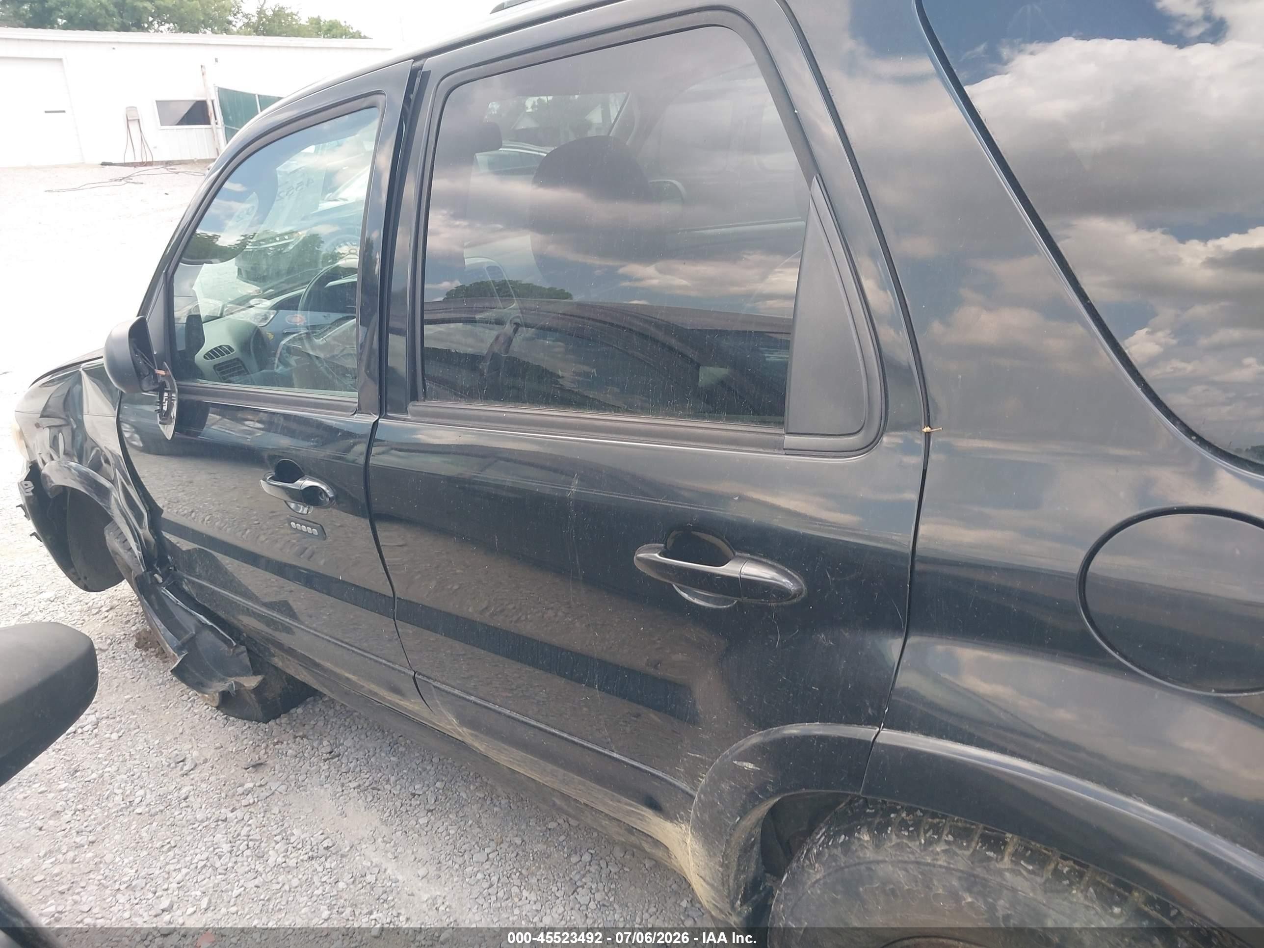 2007 Ford Escape Limited Black vin: 1FMCU94167KA42059
