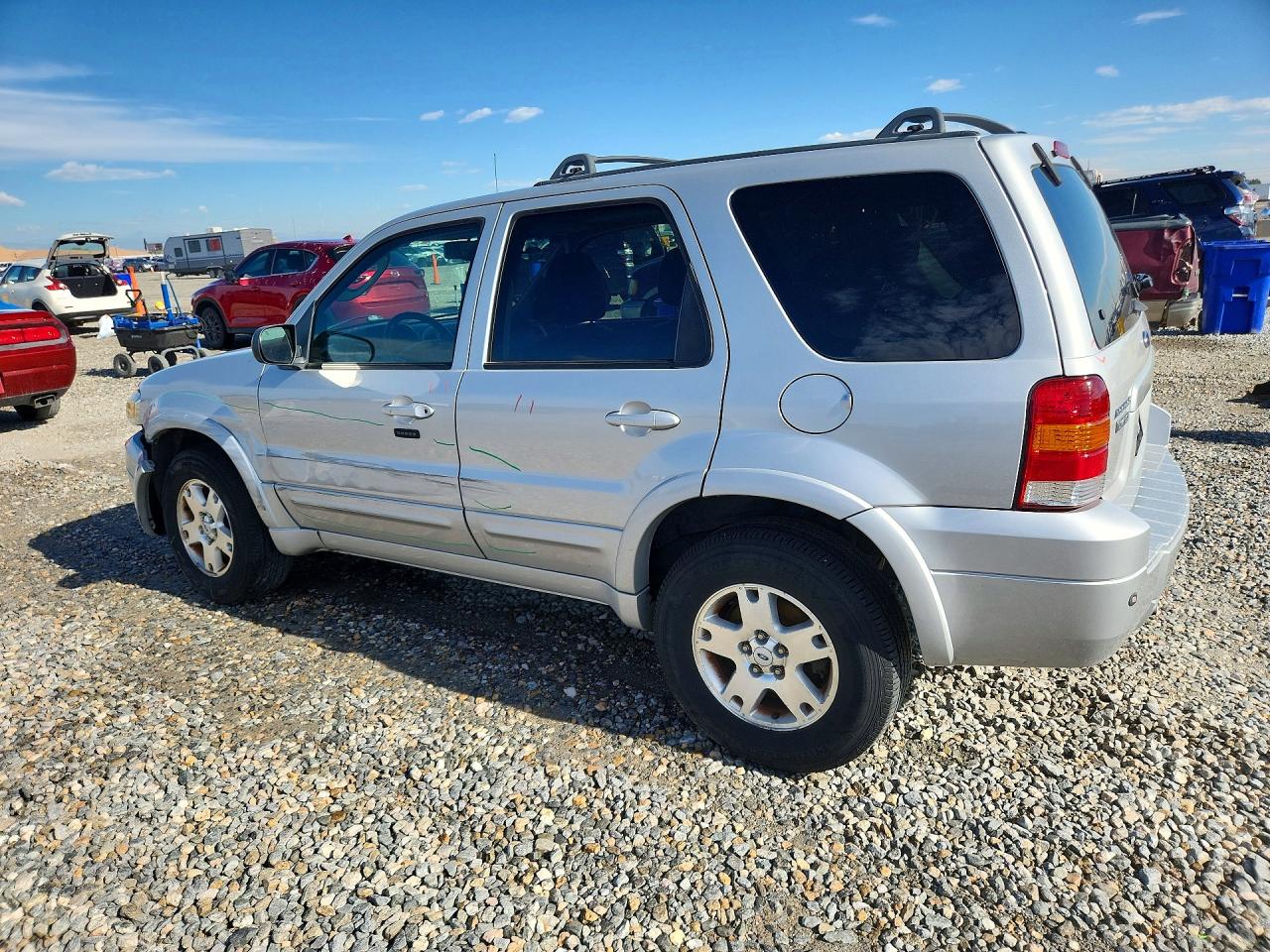 2007 Ford Escape Limited Silver vin: 1FMCU94167KA77264