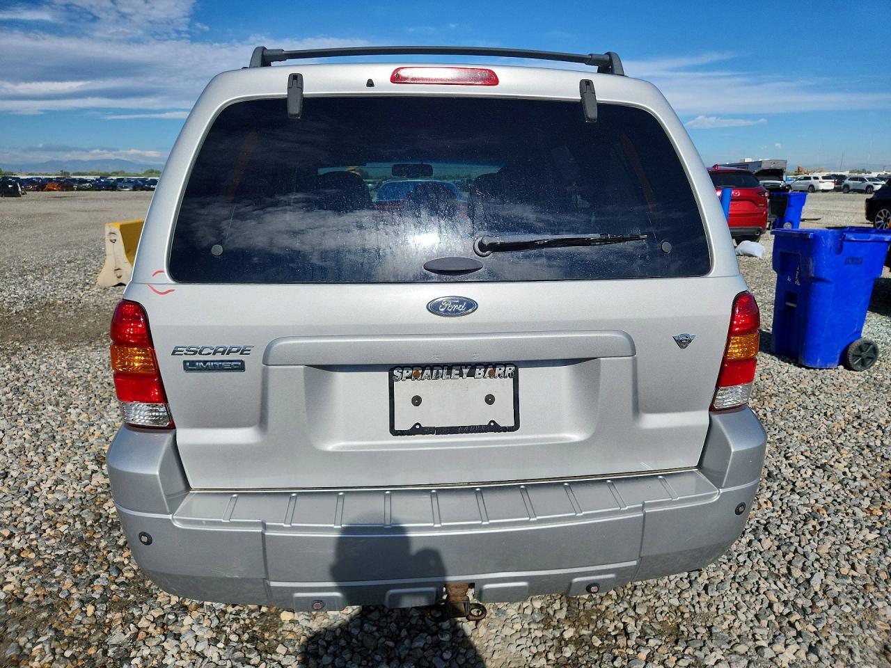 2007 Ford Escape Limited Silver vin: 1FMCU94167KA77264
