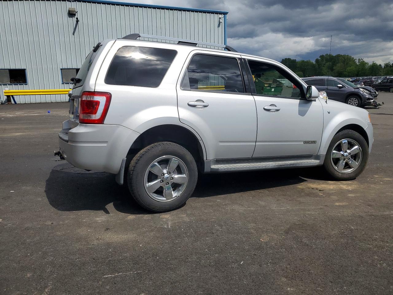 2008 Ford Escape Limited Silver vin: 1FMCU94168KD33873