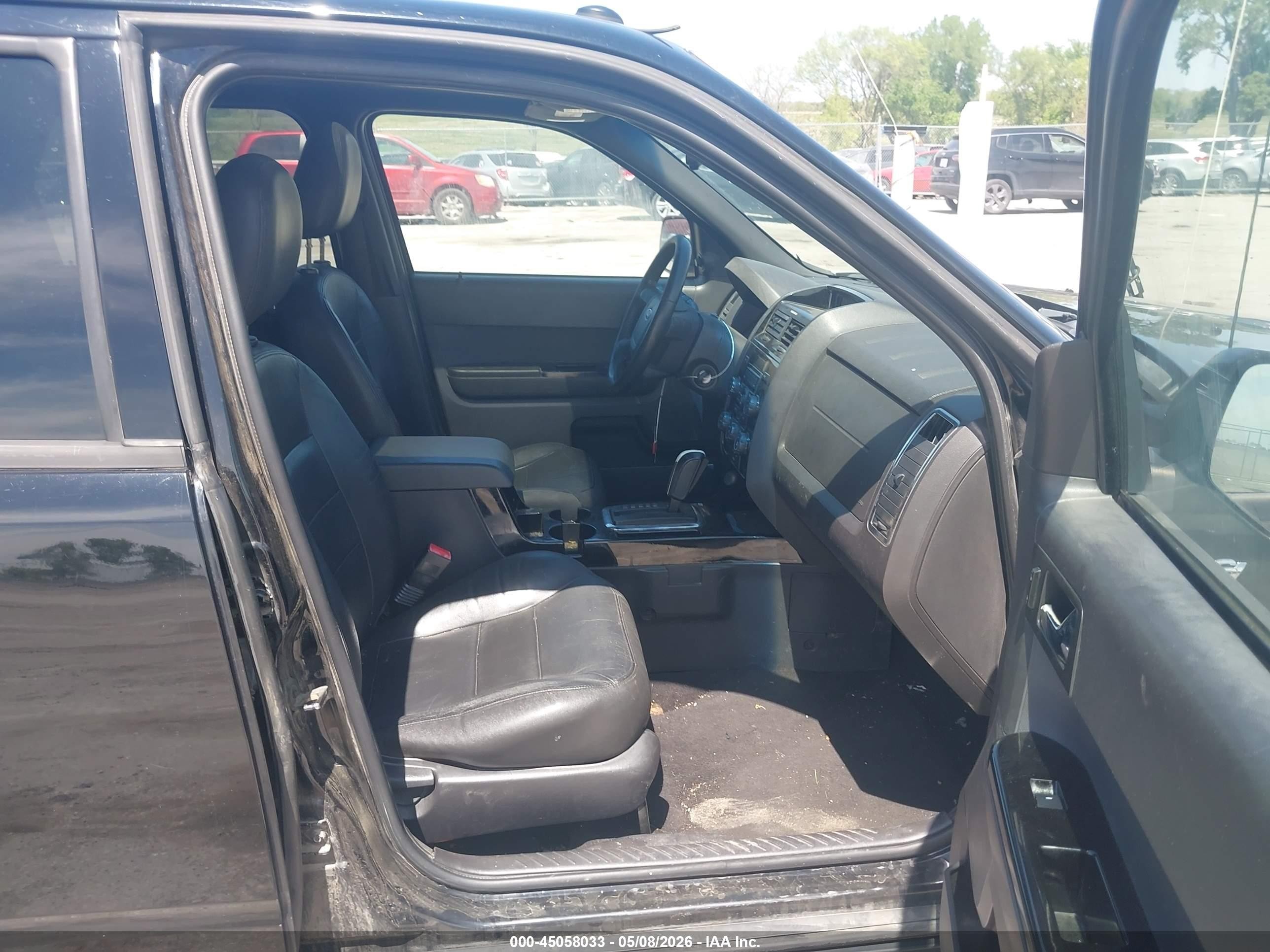 2008 Ford Escape Limited Black vin: 1FMCU94168KE51888