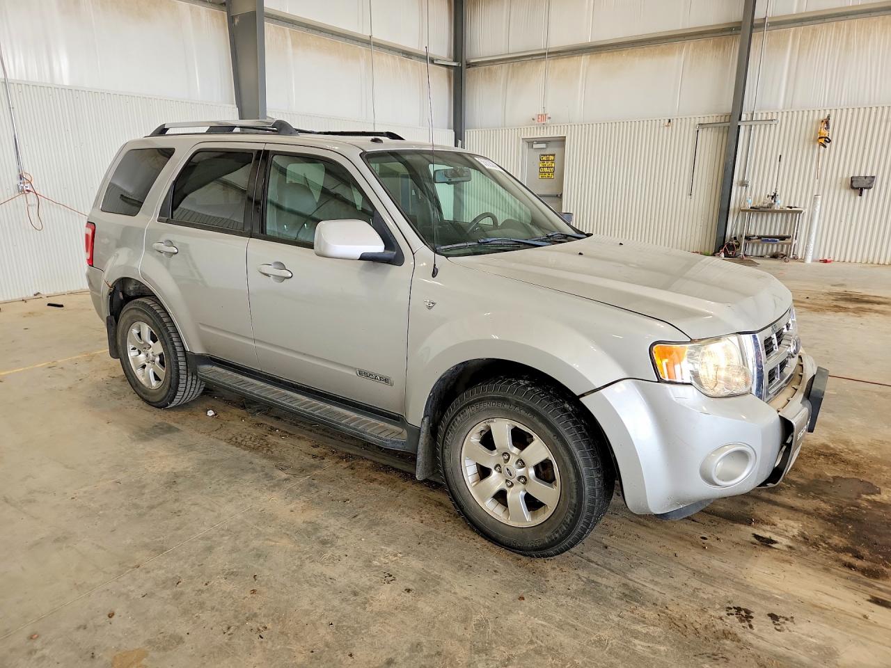 2008 Ford Escape Limited Silver vin: 1FMCU94178KA52004