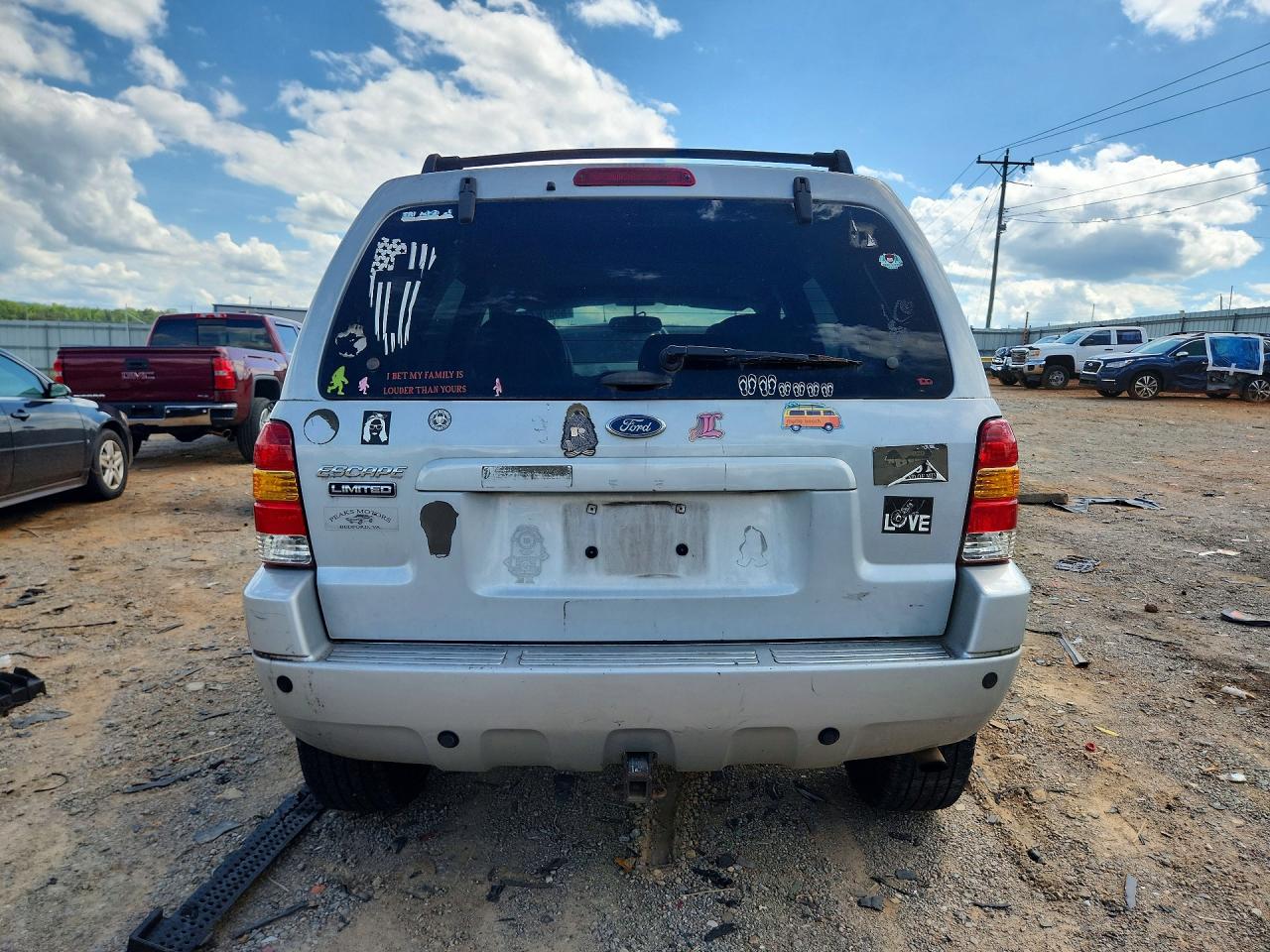 2004 Ford Escape Limited Silver vin: 1FMCU941X4KA44957