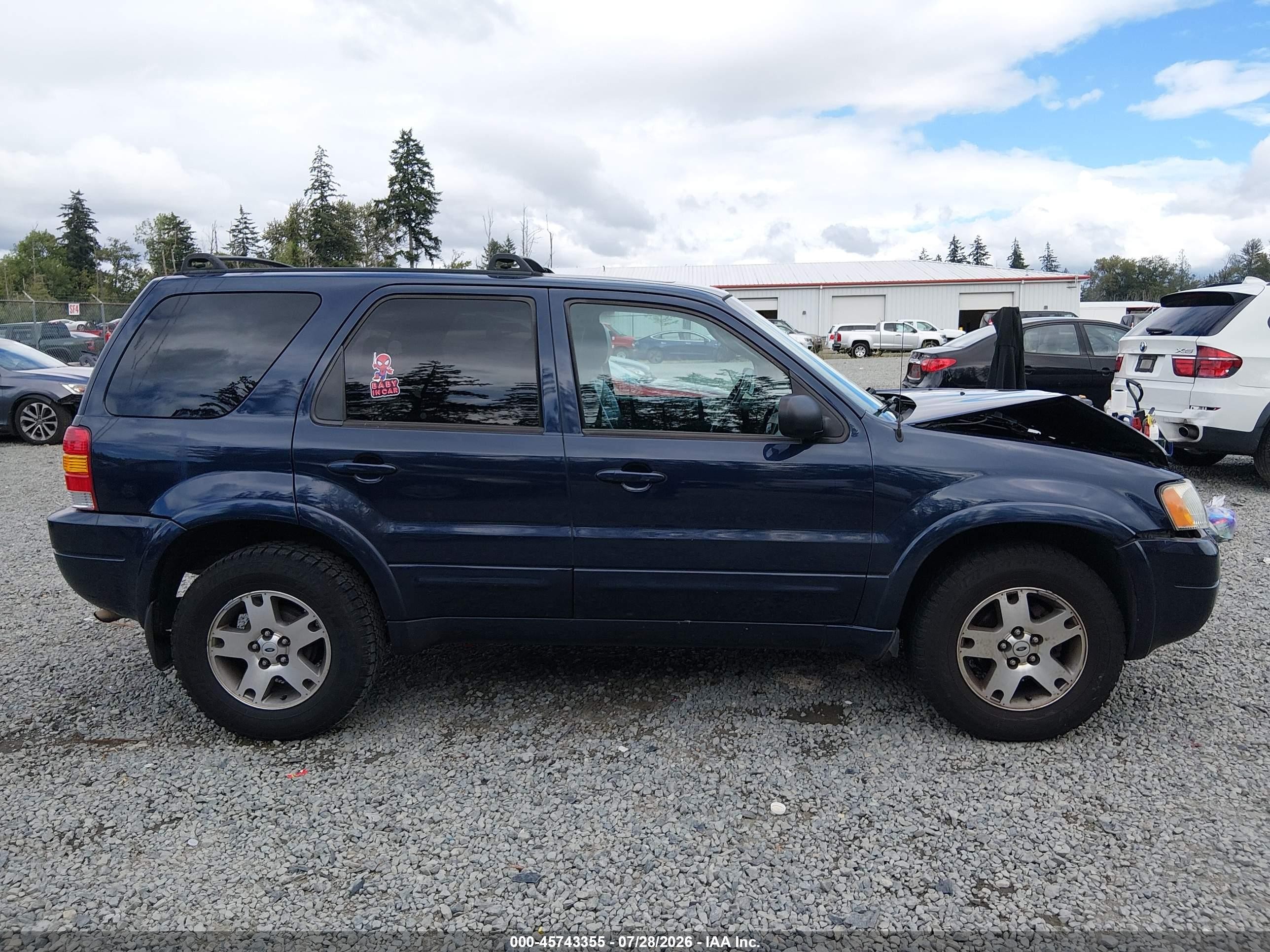 2004 Ford Escape Limited Blue vin: 1FMCU941X4KB50177