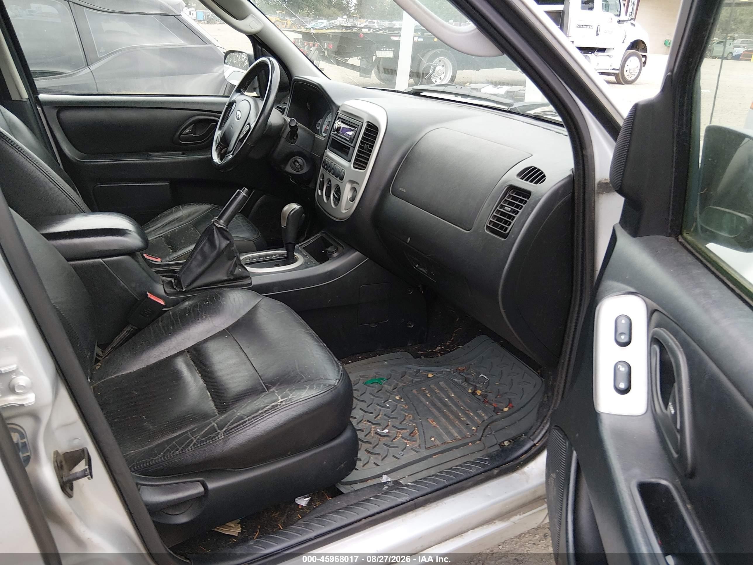 2007 Ford Escape Limited Серебряный vin: 1FMCU941X7KB43671