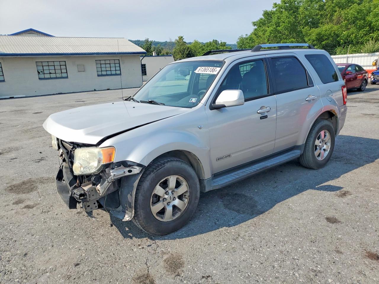 2008 Ford Escape Limited Silver vin: 1FMCU941X8KA02763