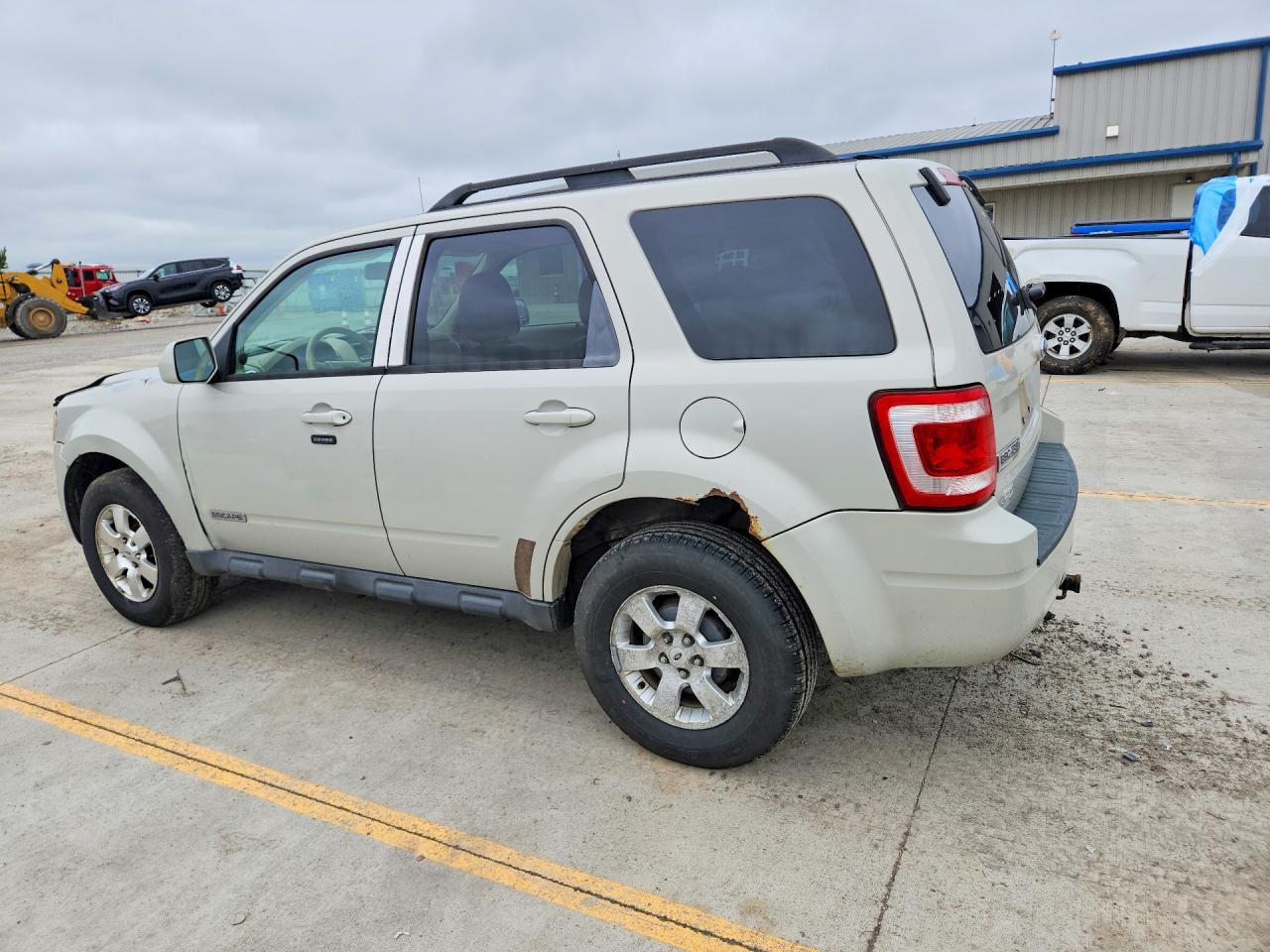 2008 Ford Escape Limited Cream vin: 1FMCU941X8KA26027