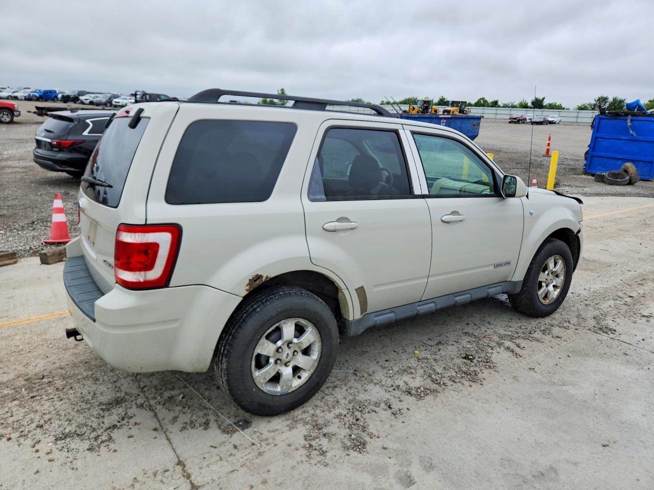 2008 Ford Escape Limited Cream vin: 1FMCU941X8KA26027