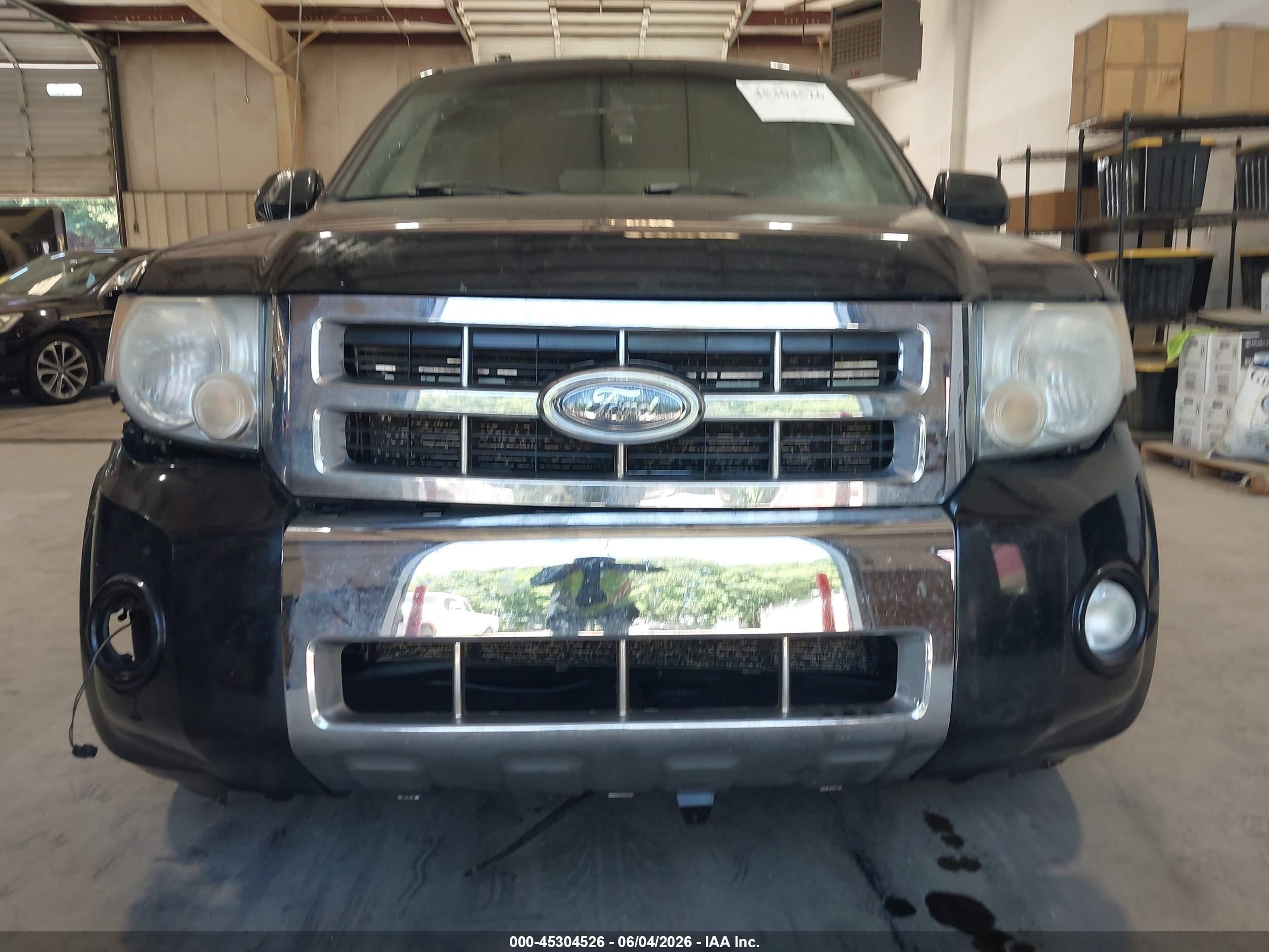 2008 Ford Escape Limited Black vin: 1FMCU941X8KD22360