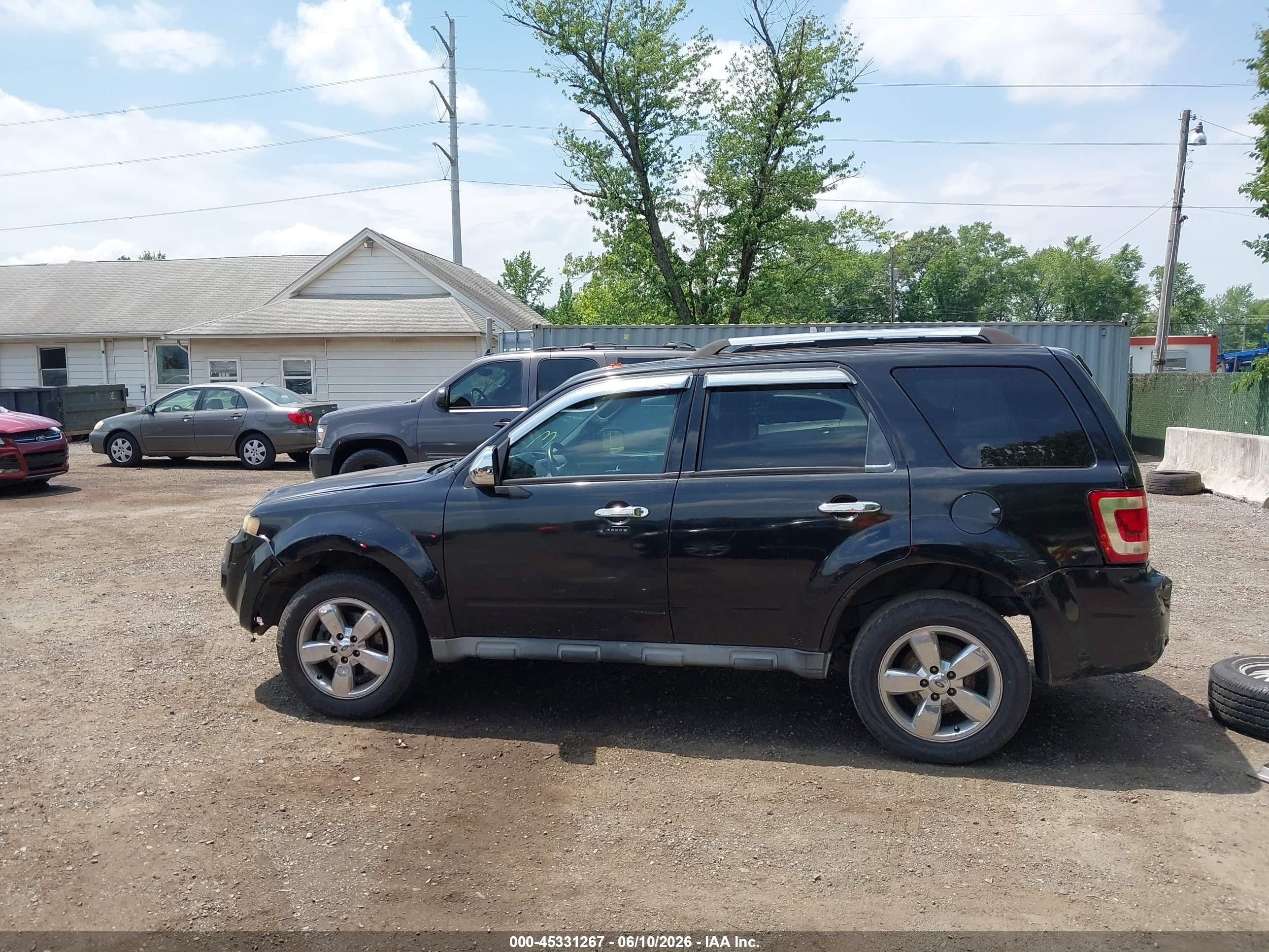 2009 Ford Escape Limited Black vin: 1FMCU94719KC31029