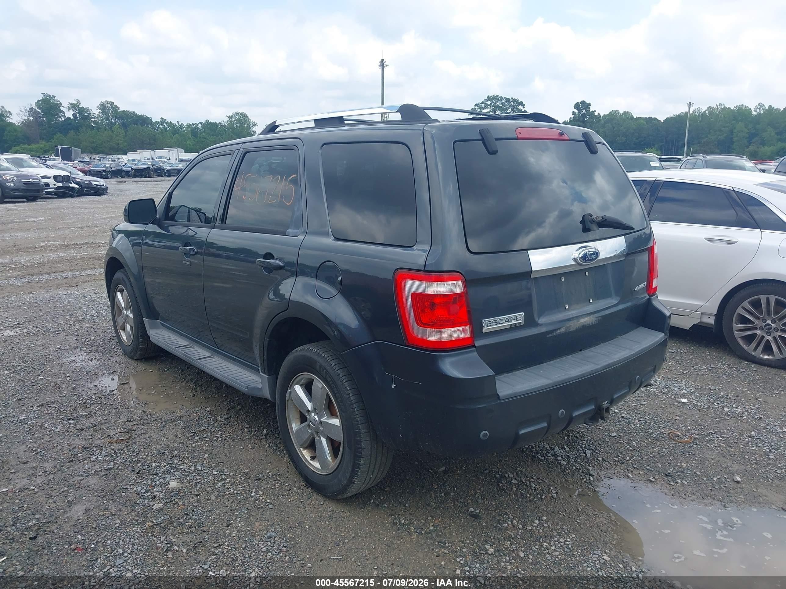 2009 Ford Escape Limited Gray vin: 1FMCU94G09KB62799