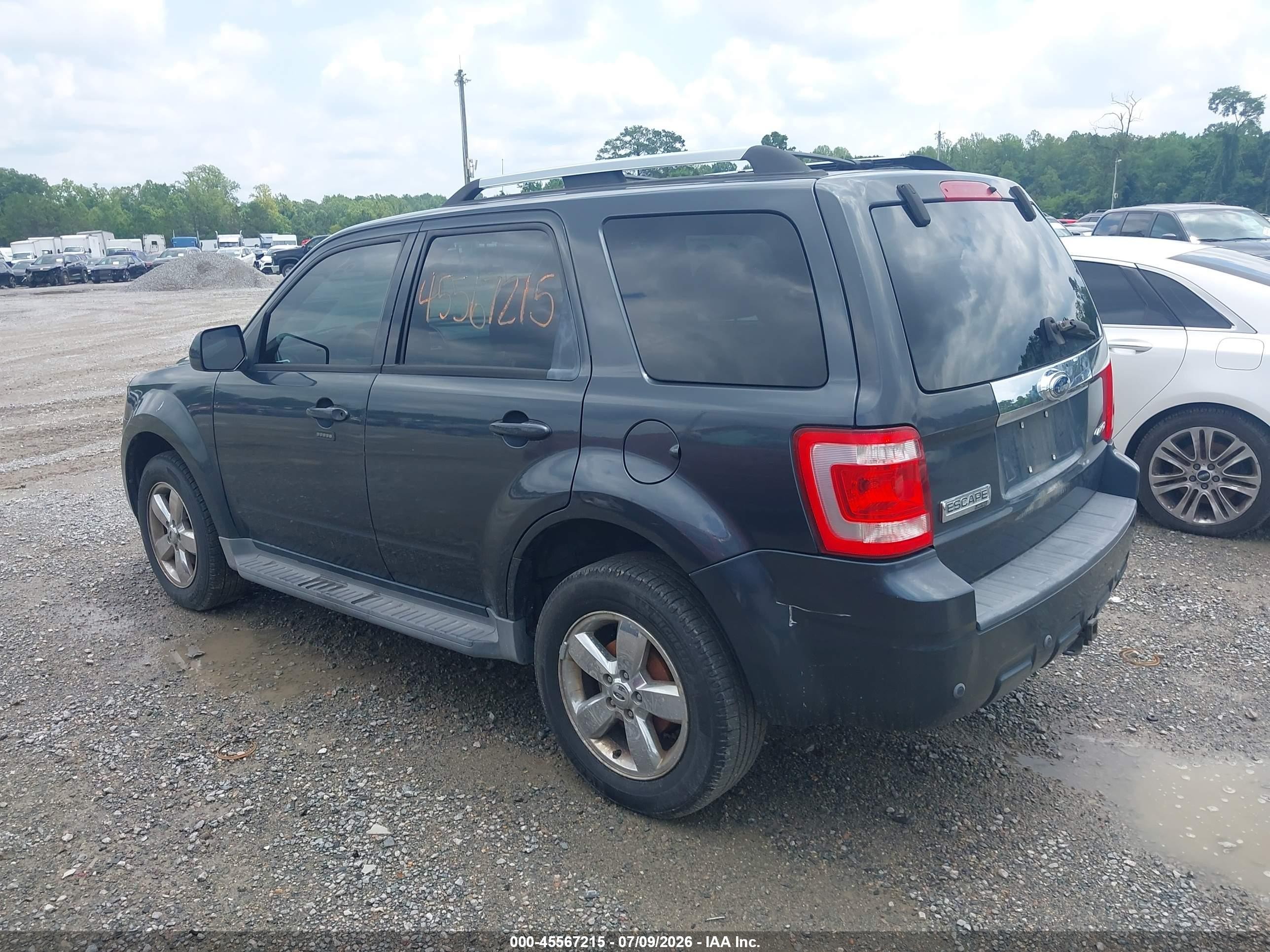 2009 Ford Escape Limited Gray vin: 1FMCU94G09KB62799