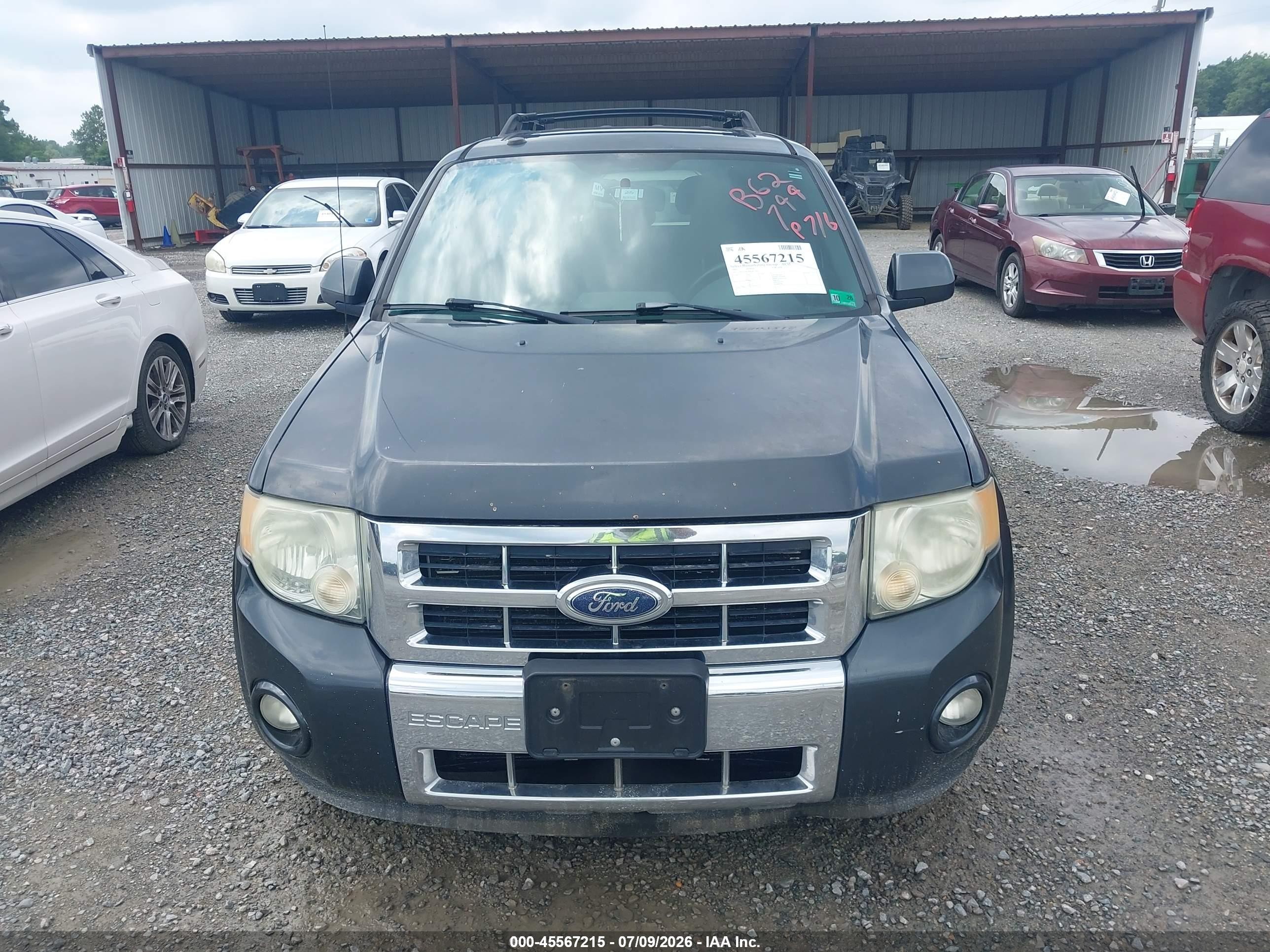 2009 Ford Escape Limited Gray vin: 1FMCU94G09KB62799