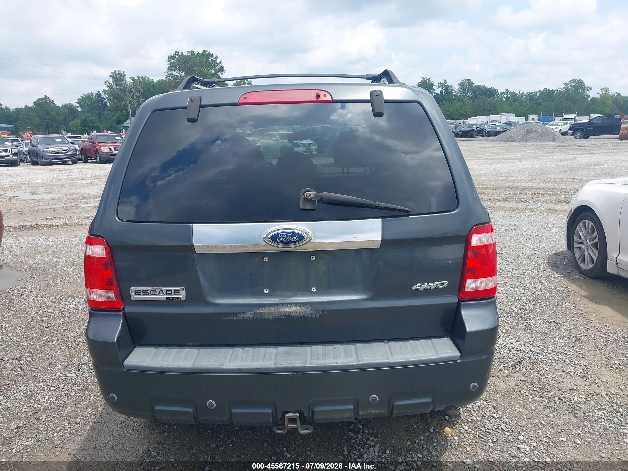 2009 Ford Escape Limited Gray vin: 1FMCU94G09KB62799