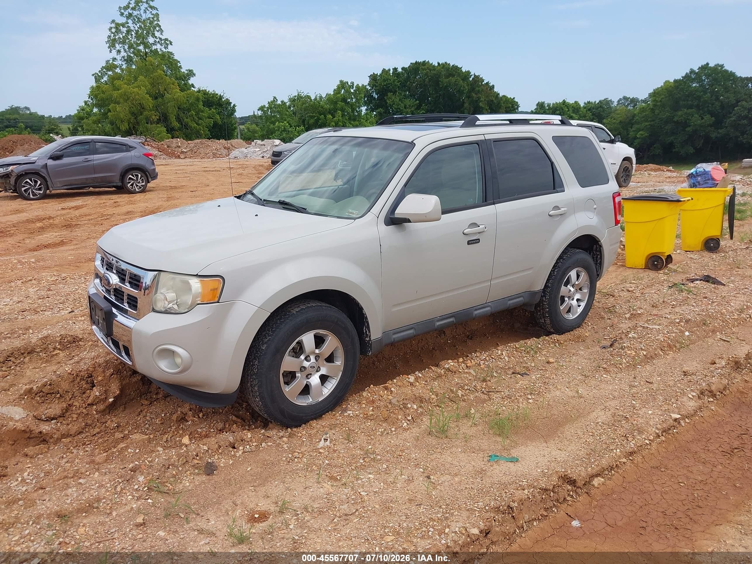2009 Ford Escape Limited Beige vin: 1FMCU94G09KD07517