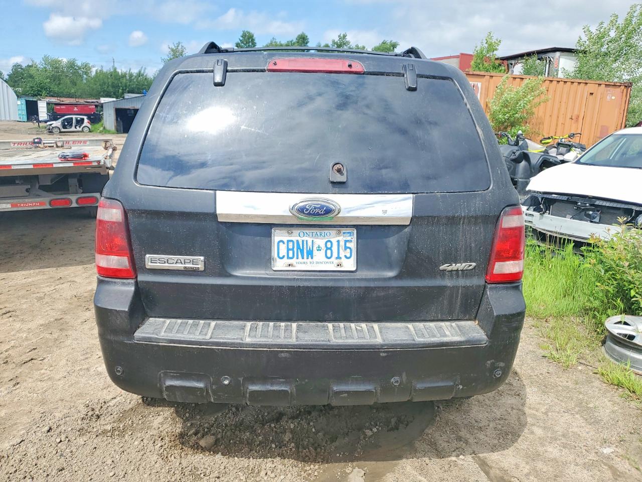 2009 Ford Escape Limited Black vin: 1FMCU94G19KA84694