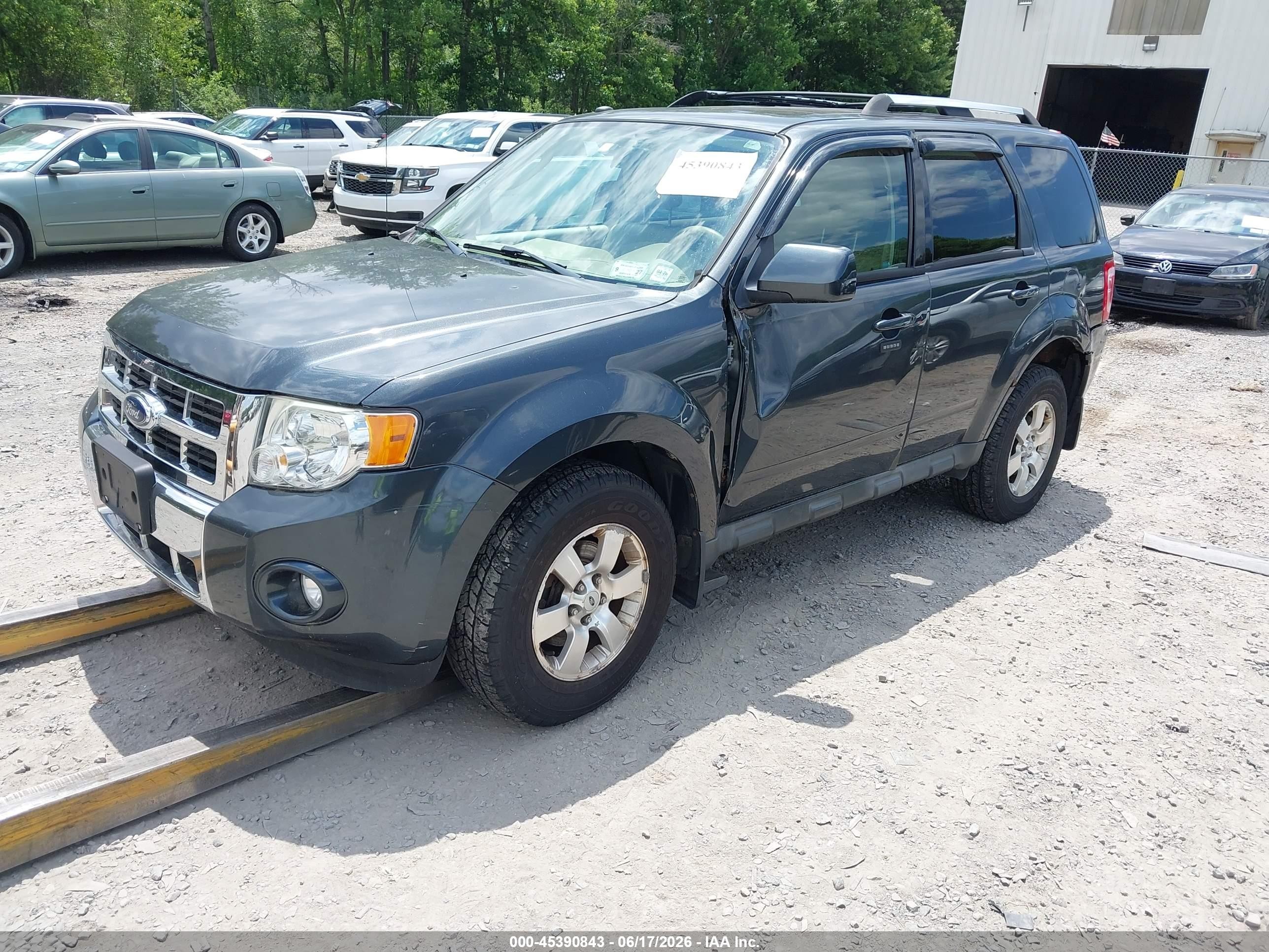 2009 Ford Escape Limited Gray vin: 1FMCU94G19KC56495