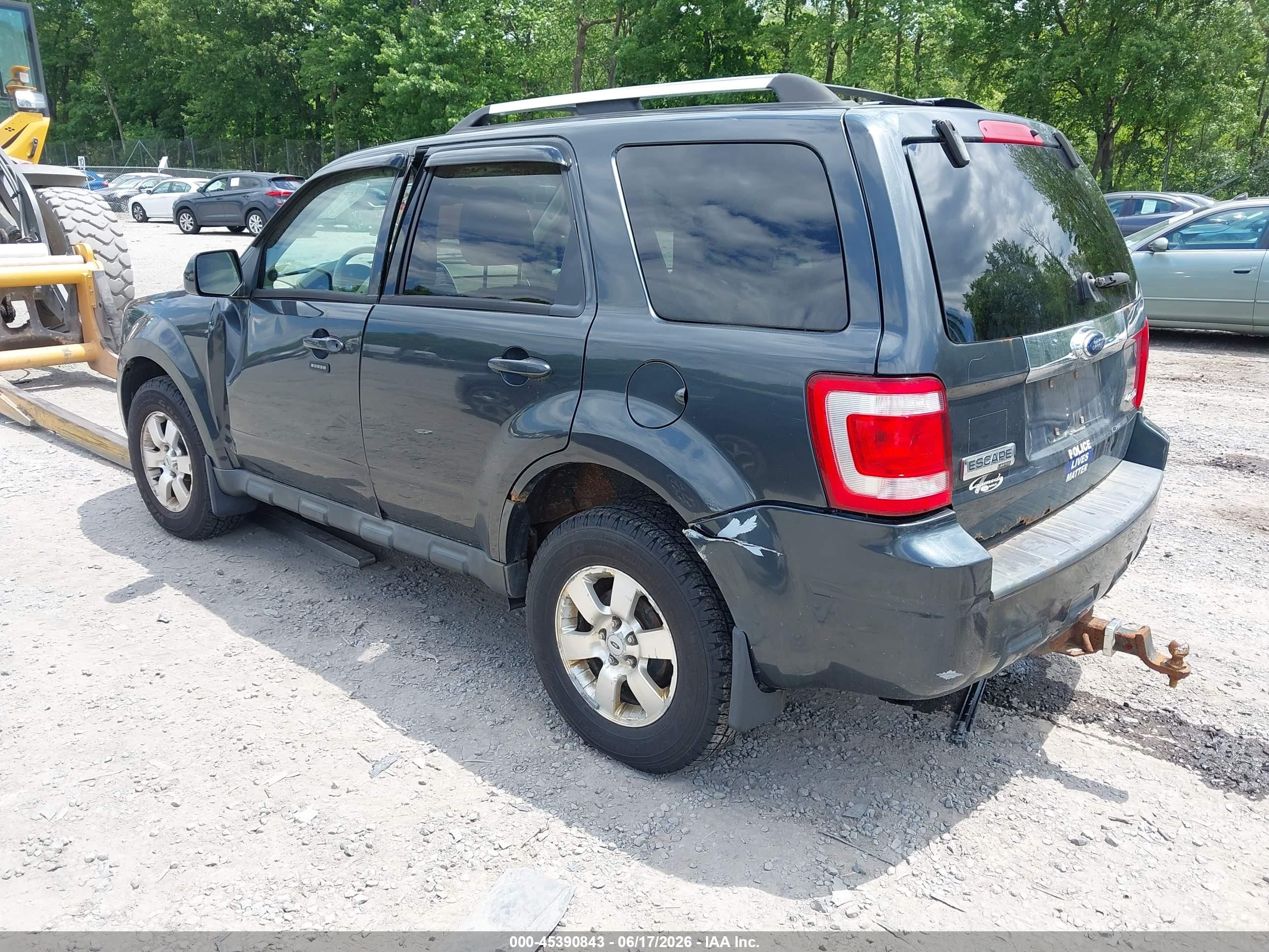 2009 Ford Escape Limited Gray vin: 1FMCU94G19KC56495