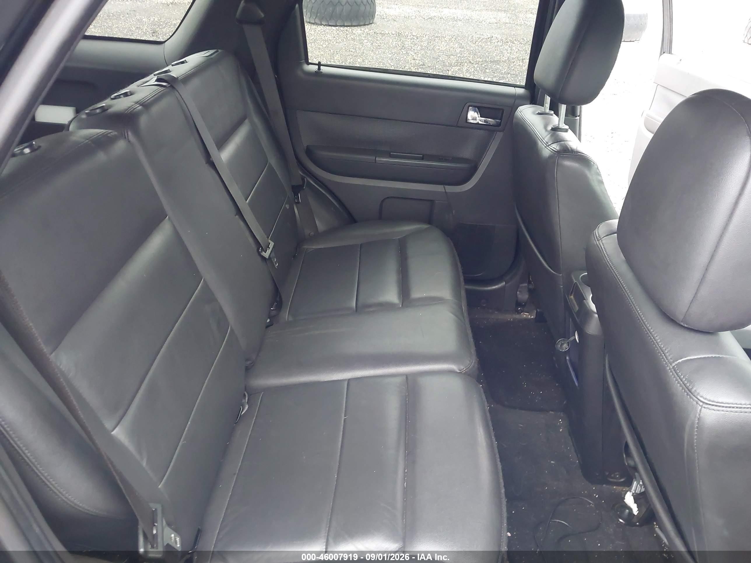 2009 Ford Escape Limited Black vin: 1FMCU94G29KA08918