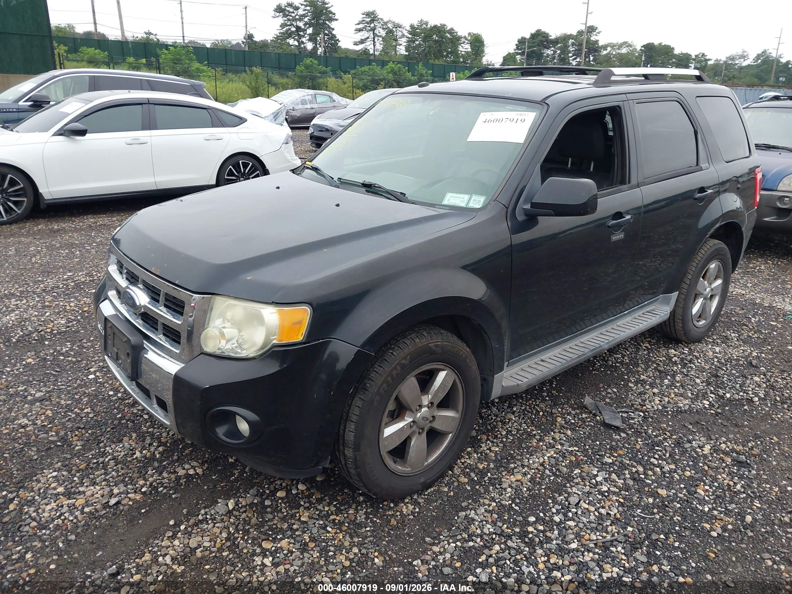 2009 Ford Escape Limited Black vin: 1FMCU94G29KA08918