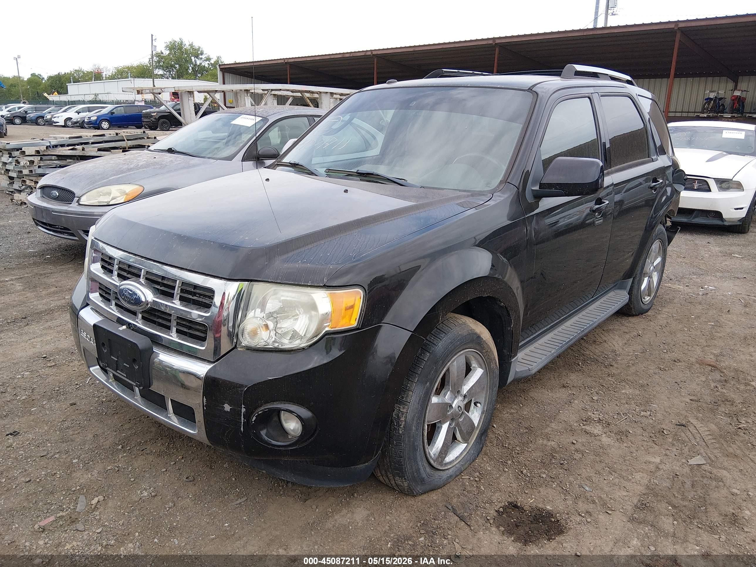 2009 Ford Escape Limited Black vin: 1FMCU94G29KB46362