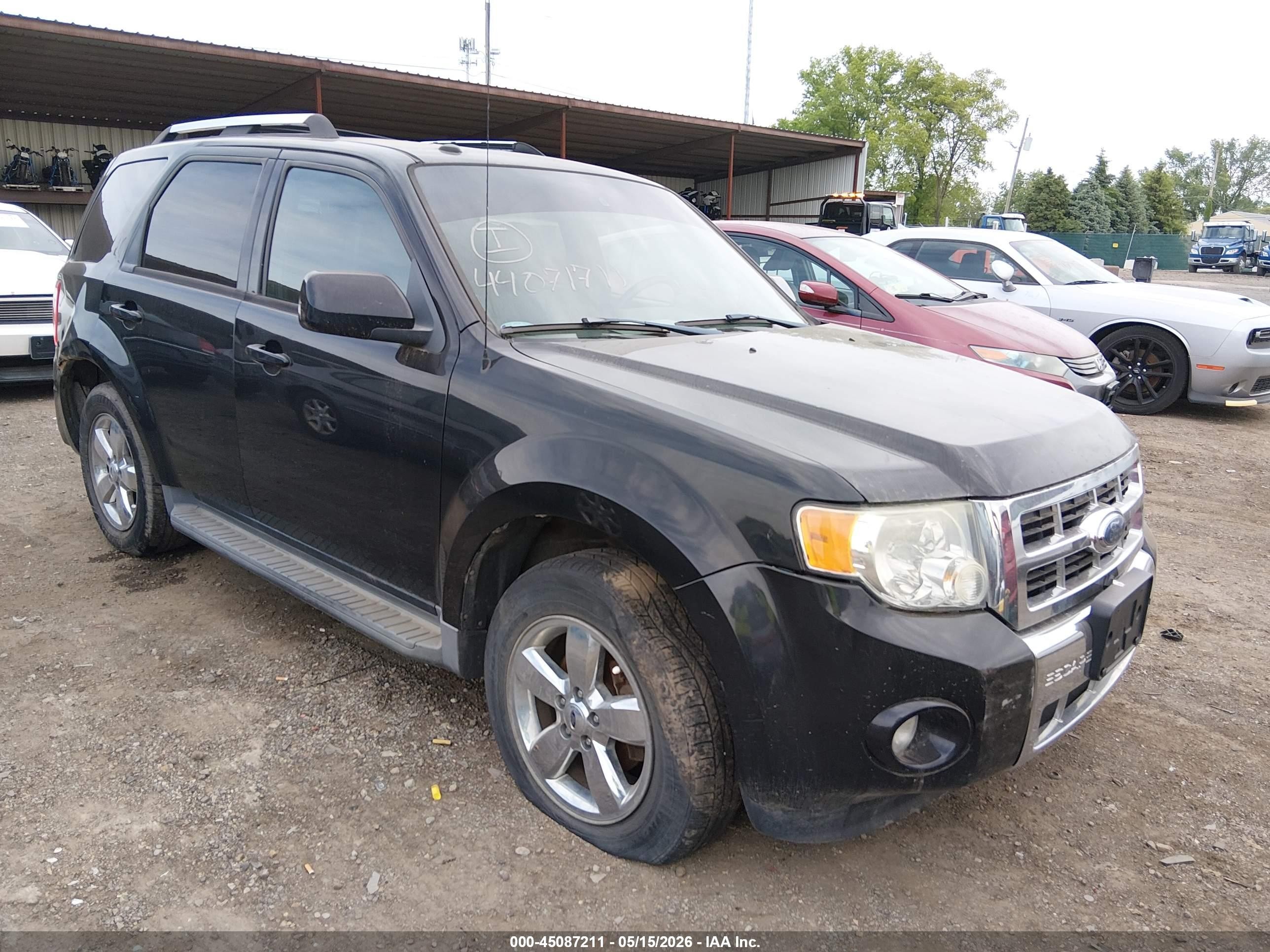 2009 Ford Escape Limited Black vin: 1FMCU94G29KB46362