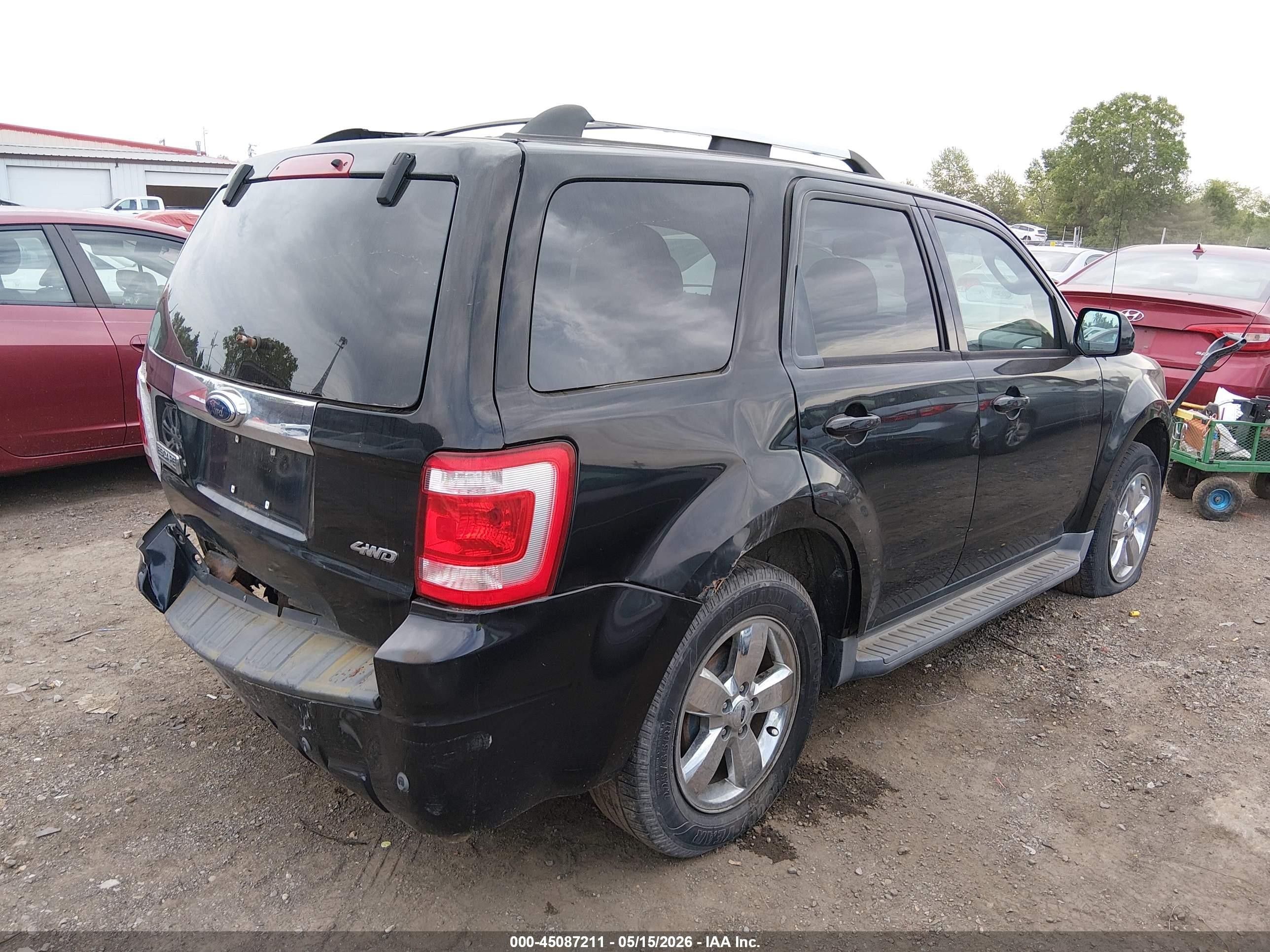 2009 Ford Escape Limited Black vin: 1FMCU94G29KB46362