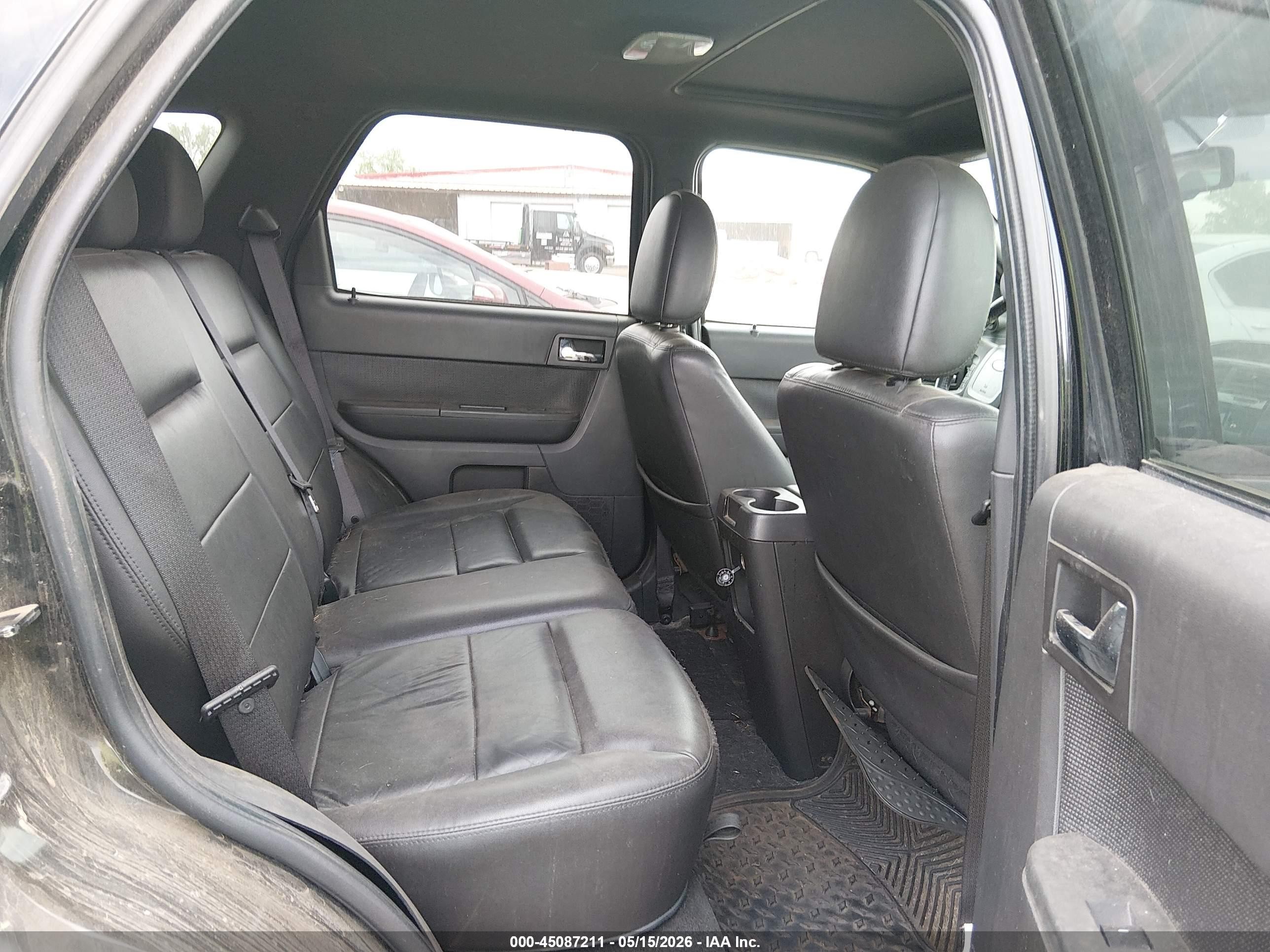 2009 Ford Escape Limited Black vin: 1FMCU94G29KB46362
