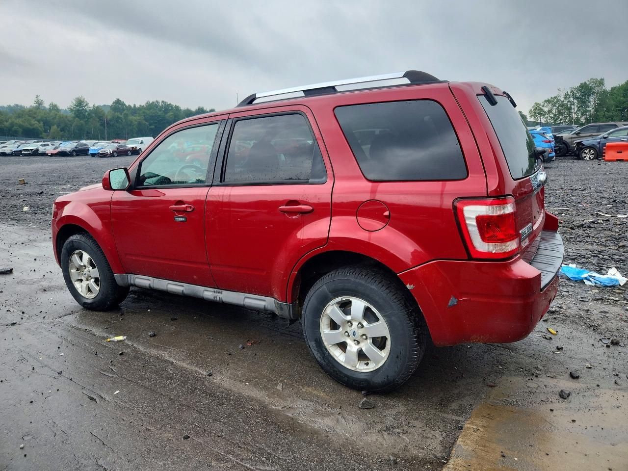 2009 Ford Escape Limited Red vin: 1FMCU94G29KB96758