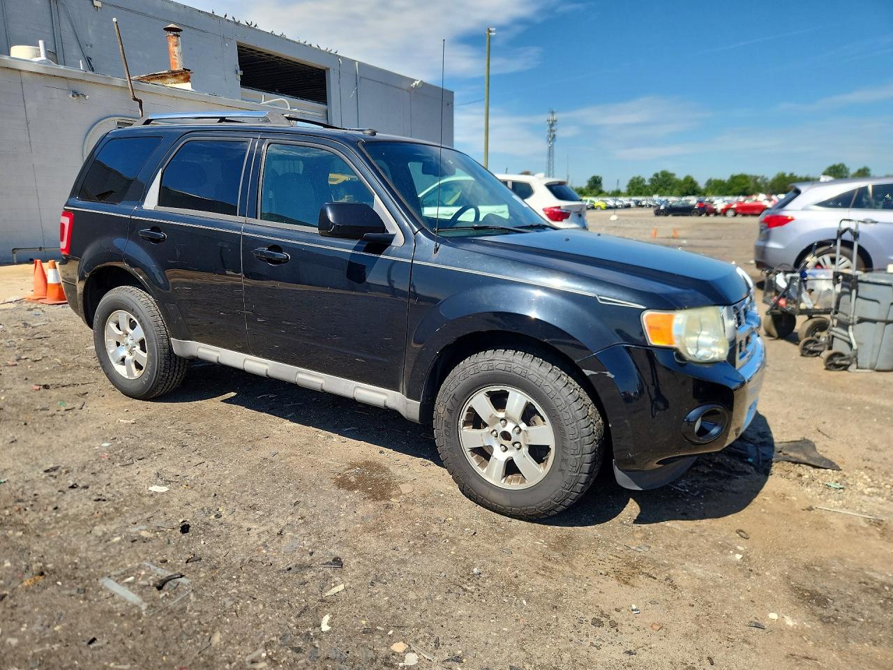 2009 Ford Escape Limited Black vin: 1FMCU94G39KA22598