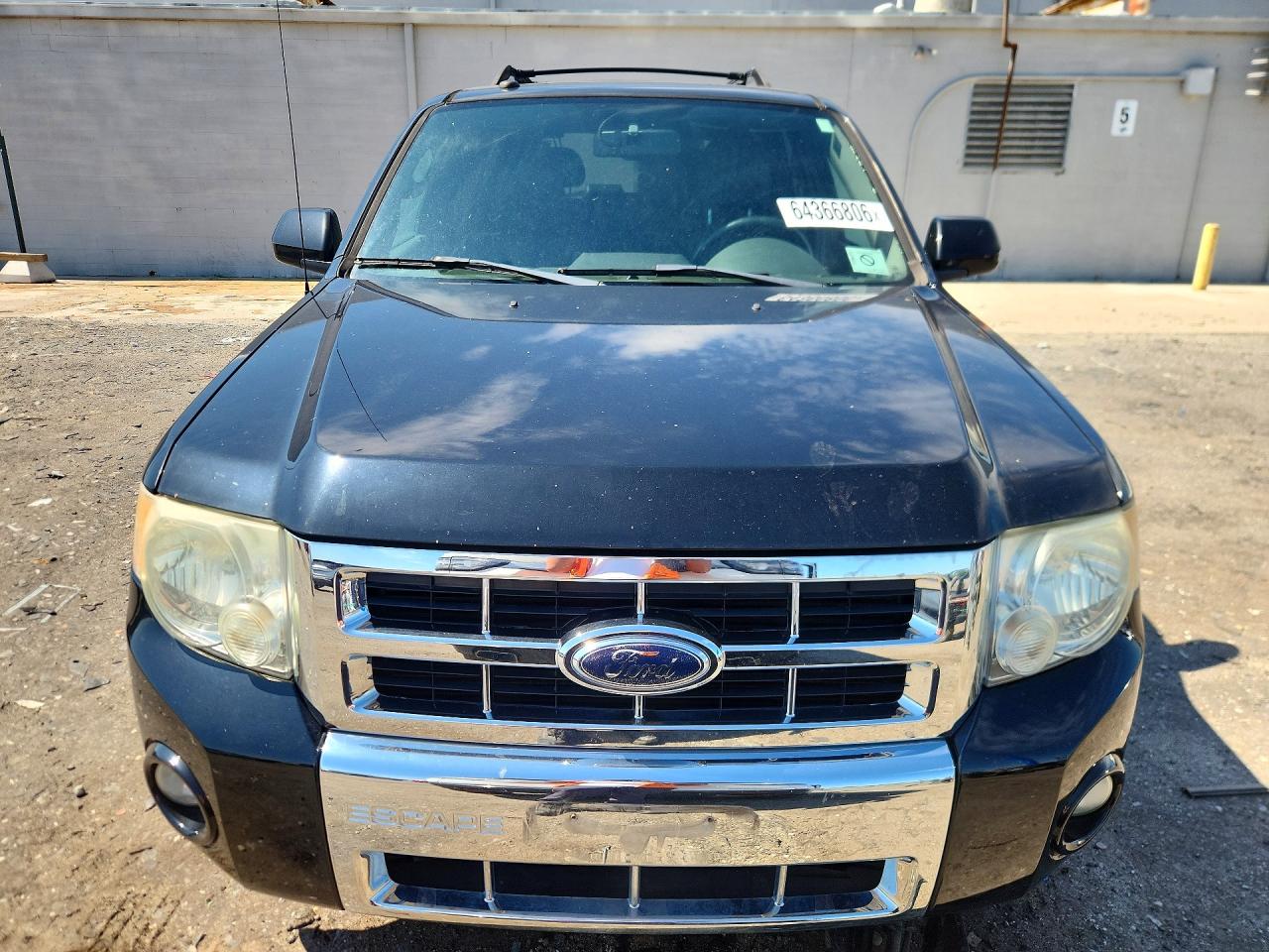 2009 Ford Escape Limited Black vin: 1FMCU94G39KA22598