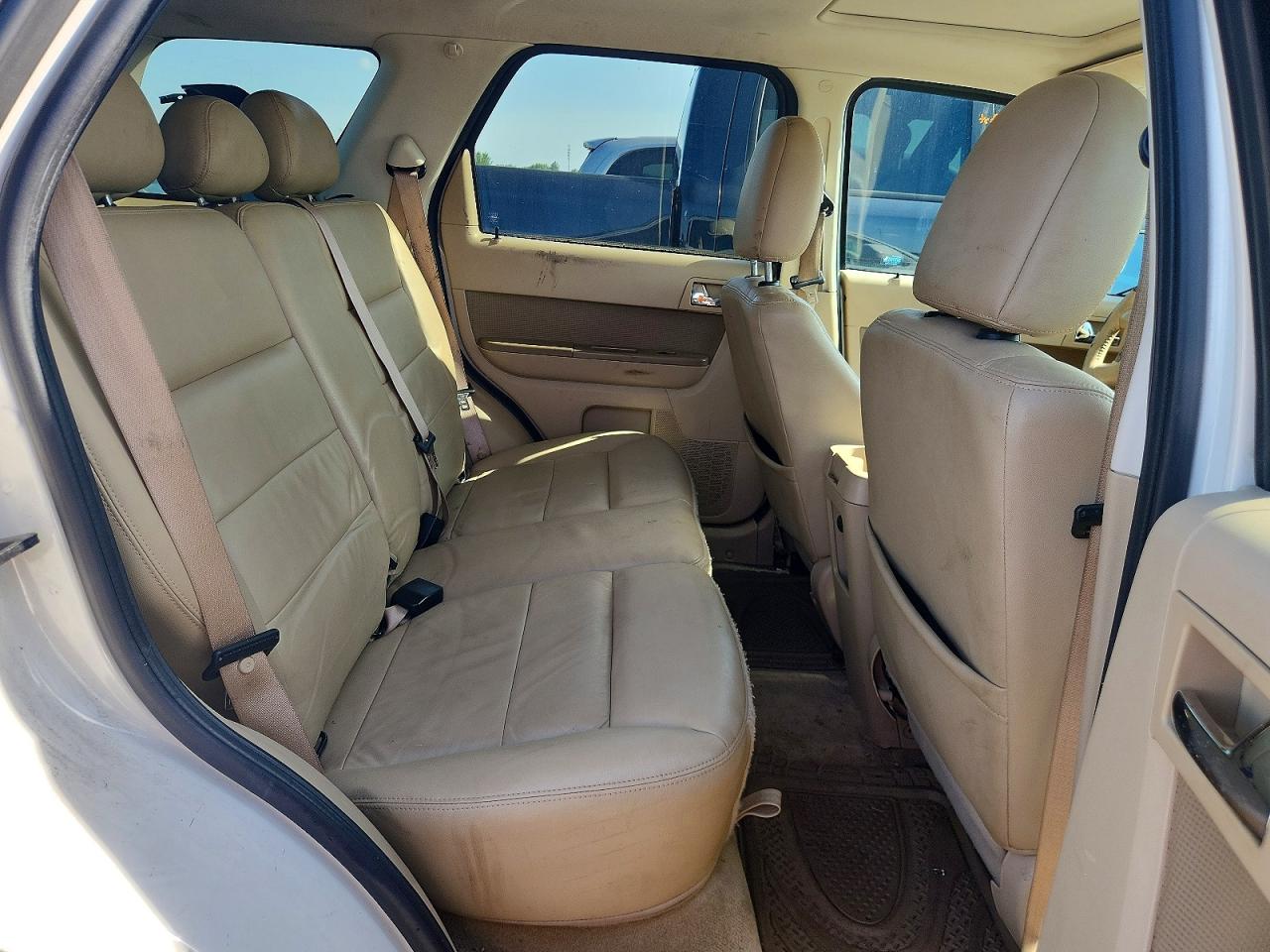 2009 Ford Escape Limited Белый vin: 1FMCU94G39KB94338