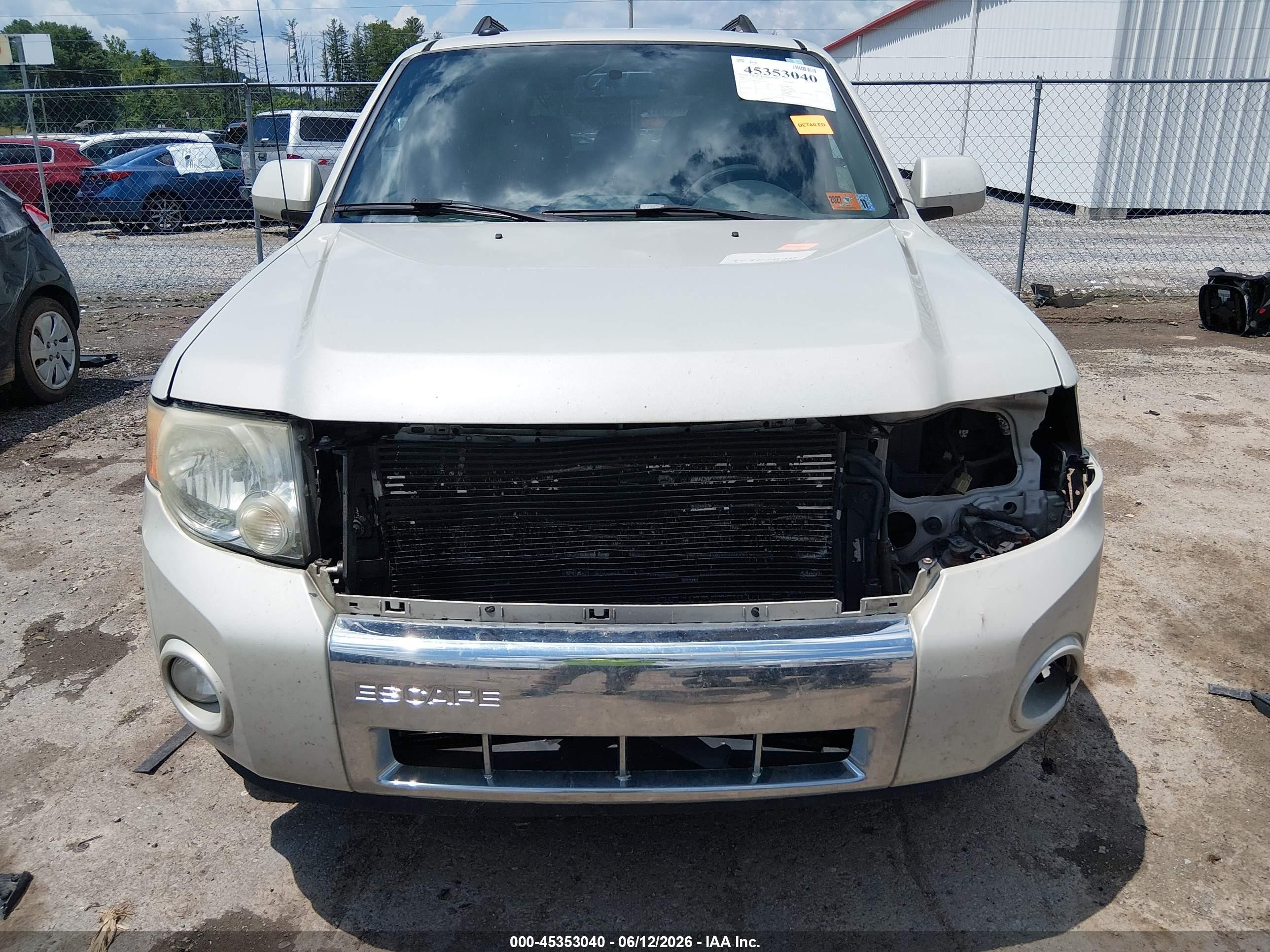 2009 Ford Escape Limited Gold vin: 1FMCU94G59KB53936