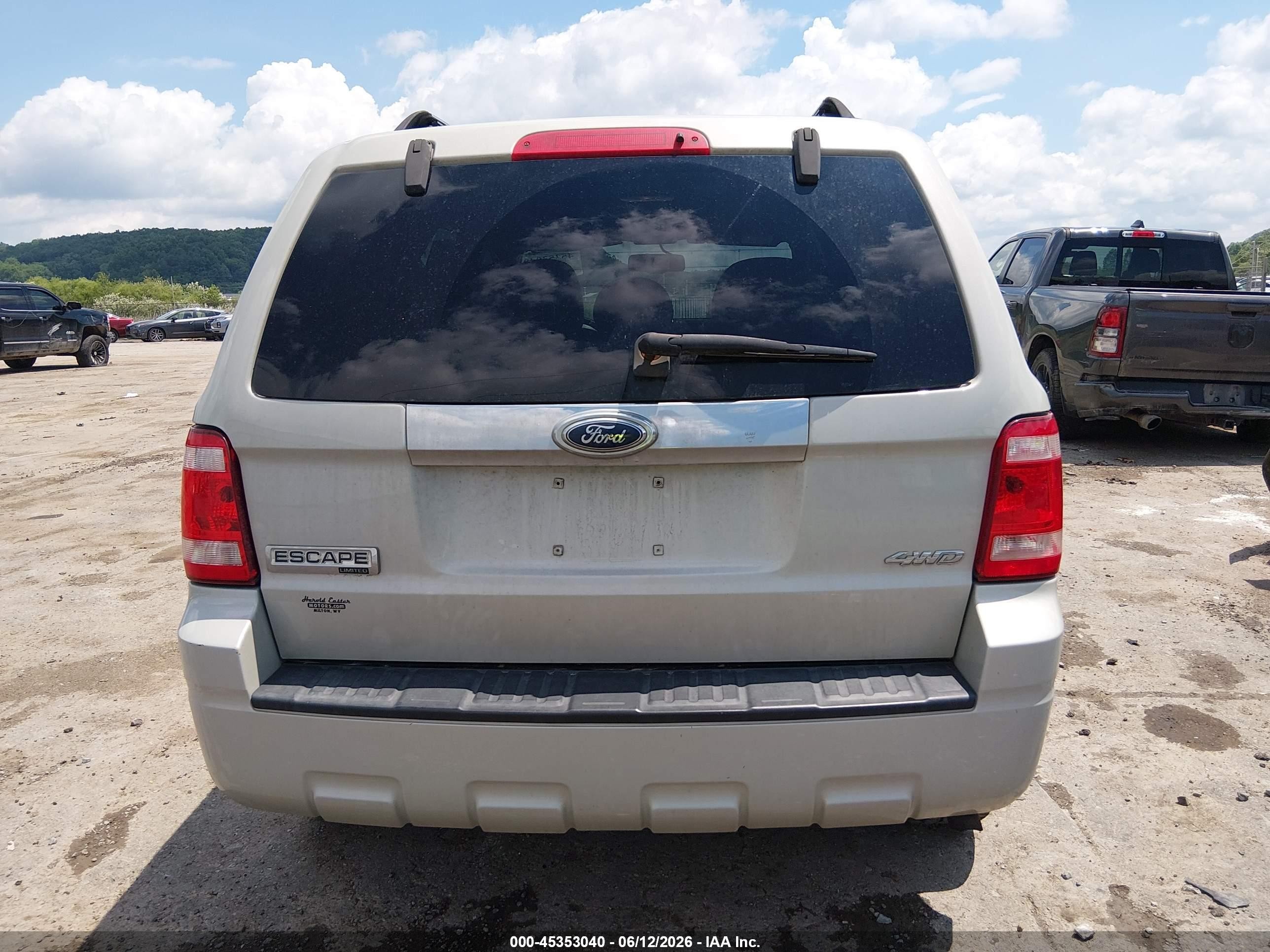 2009 Ford Escape Limited Gold vin: 1FMCU94G59KB53936