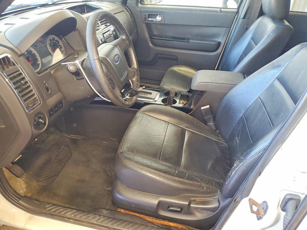 2009 Ford Escape Limited White vin: 1FMCU94G59KC56550