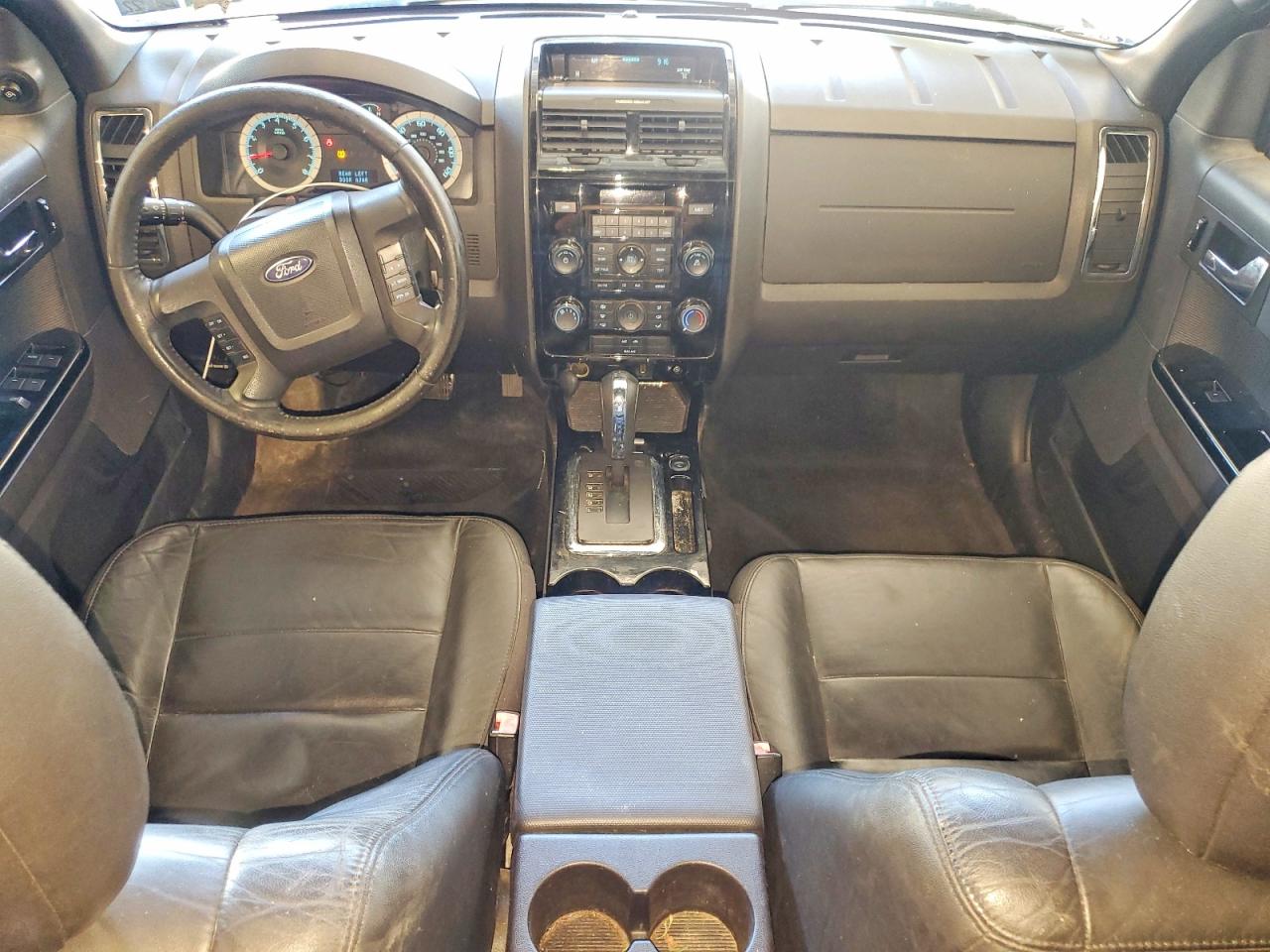 2009 Ford Escape Limited White vin: 1FMCU94G59KC56550