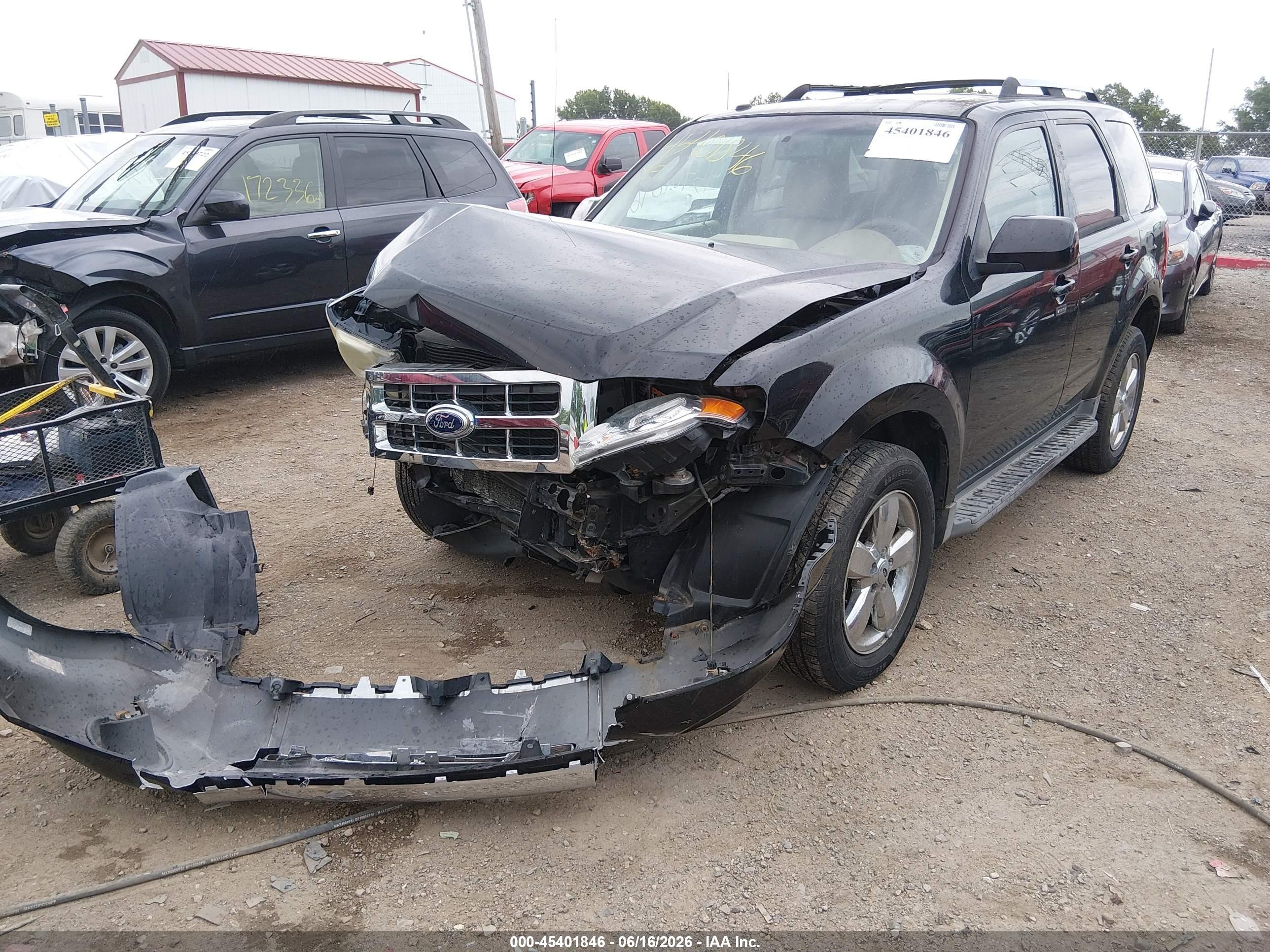 2009 Ford Escape Limited Black vin: 1FMCU94G69KB14739