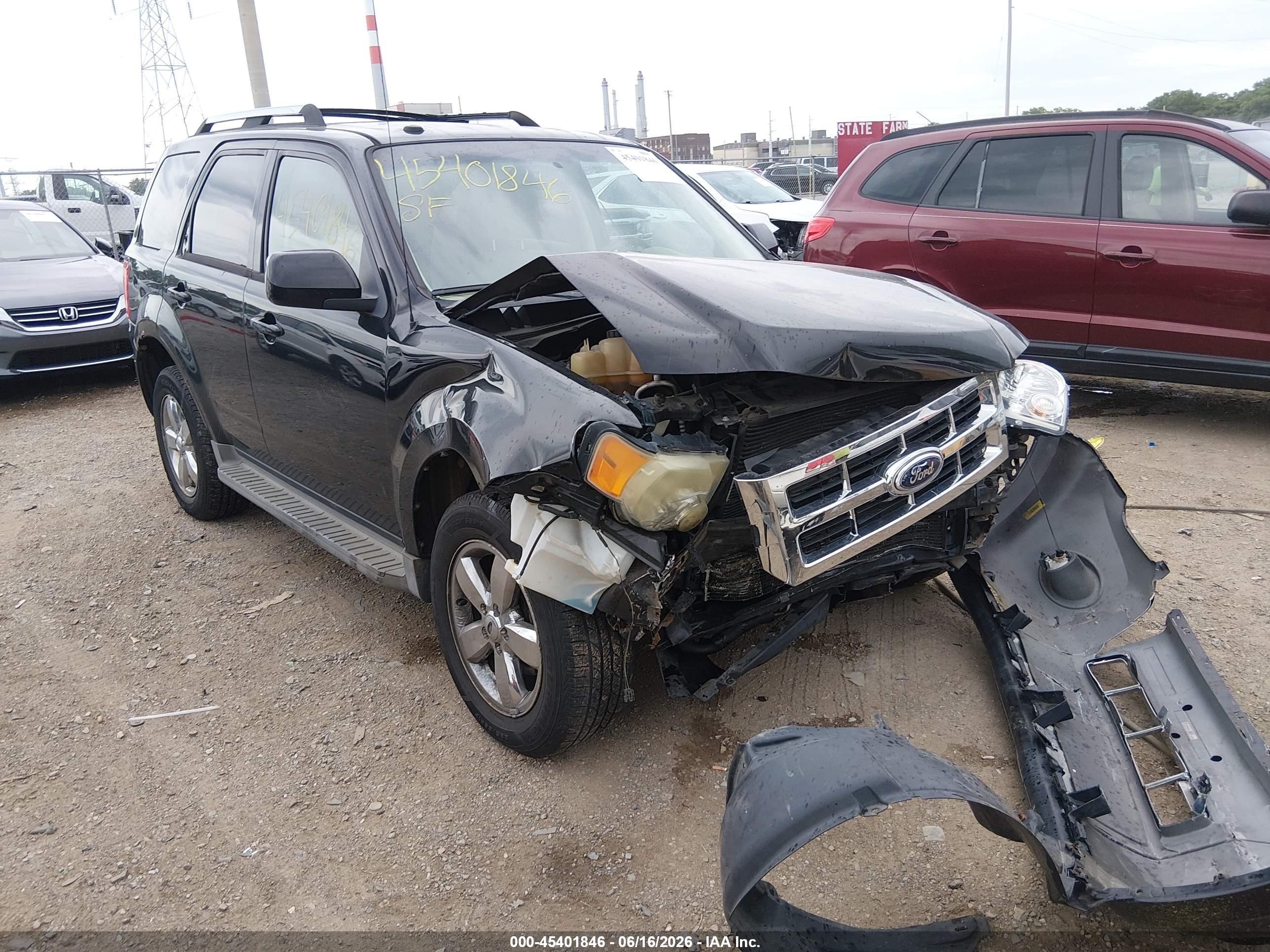 2009 Ford Escape Limited Black vin: 1FMCU94G69KB14739